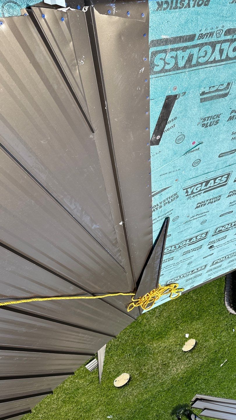 Residential Roofing Installation using Standing Seam Metal Roof in Cape Coral, FL by International Roofing