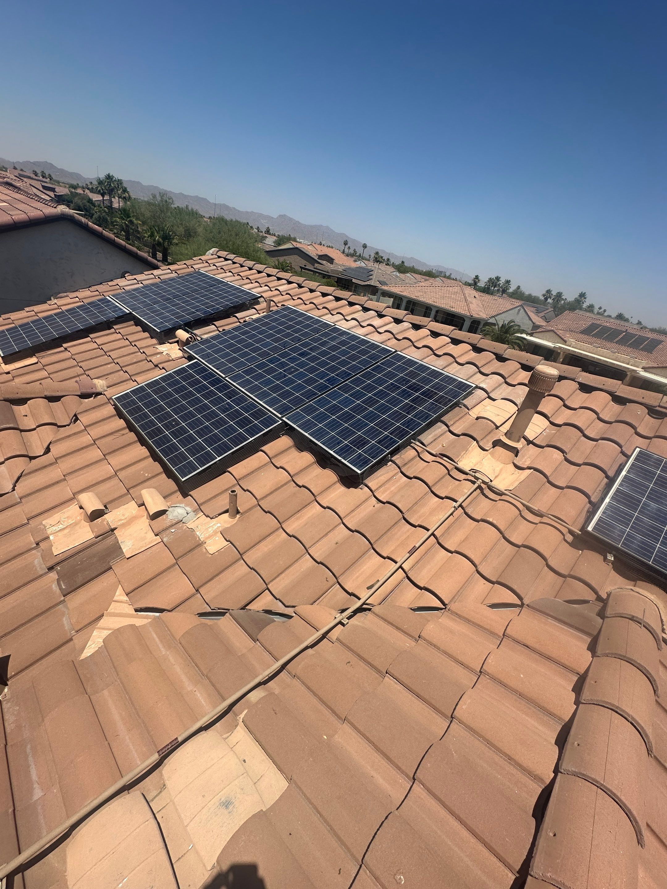 Adobe Clay Concrete Tile by Reimagine Roofing