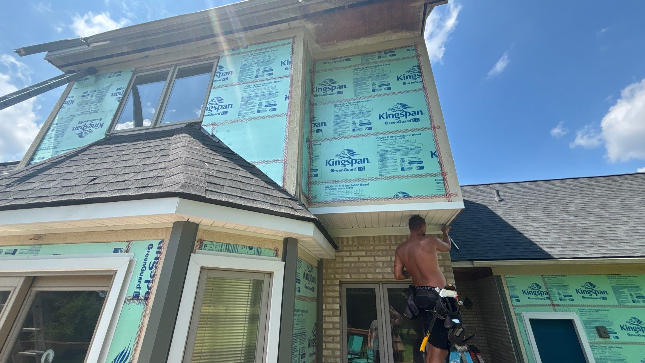 Siding Replacement using Alside Mountain Fern by 180 Contractors