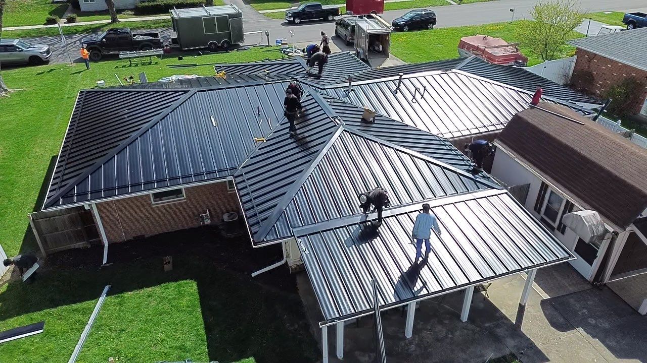 Premium Standing Seam Metal Roof in Gas City, IN by 4Ever Metal Roofing