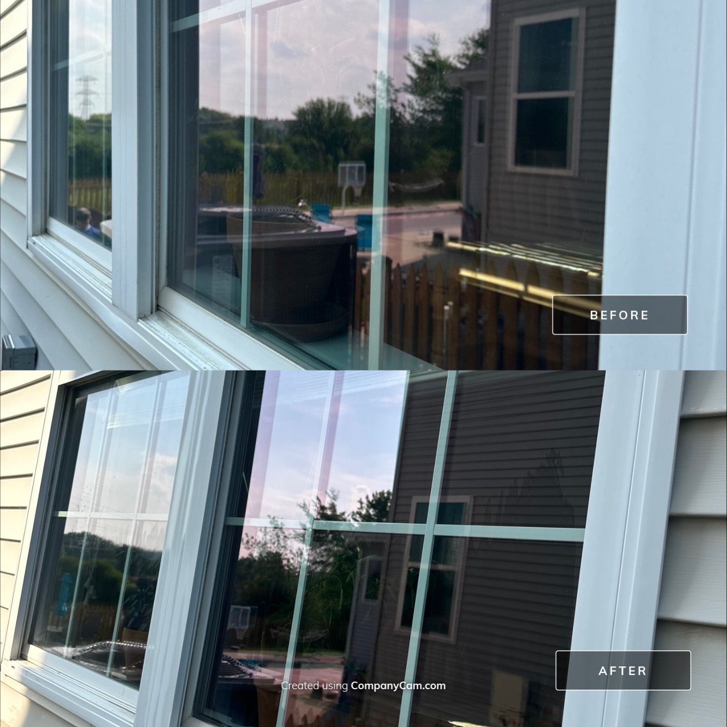 Project in Wauconda by Simmons Power & Soft Washing