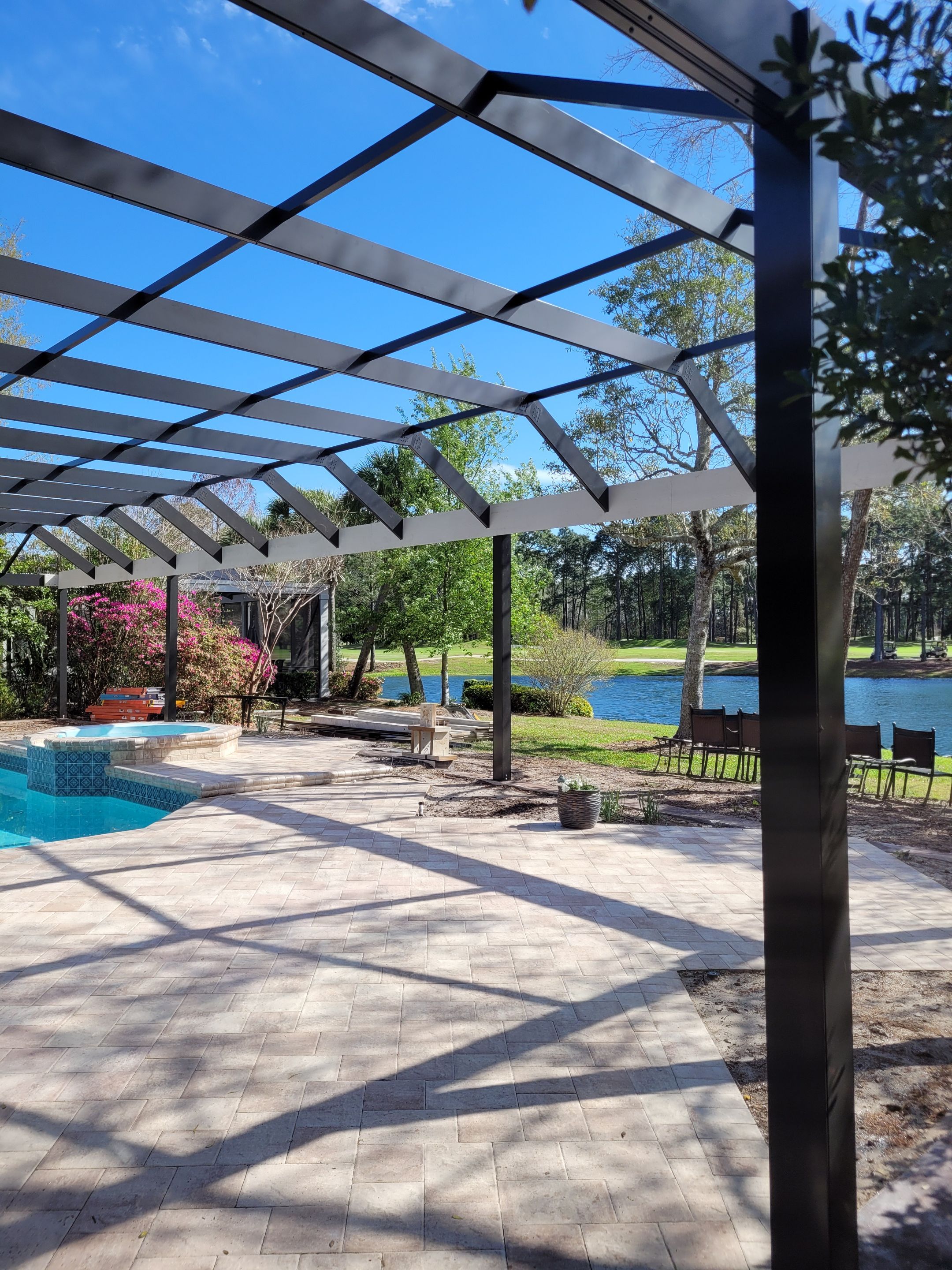 Pool Cover Oasis in Destin by Titan Sunrooms