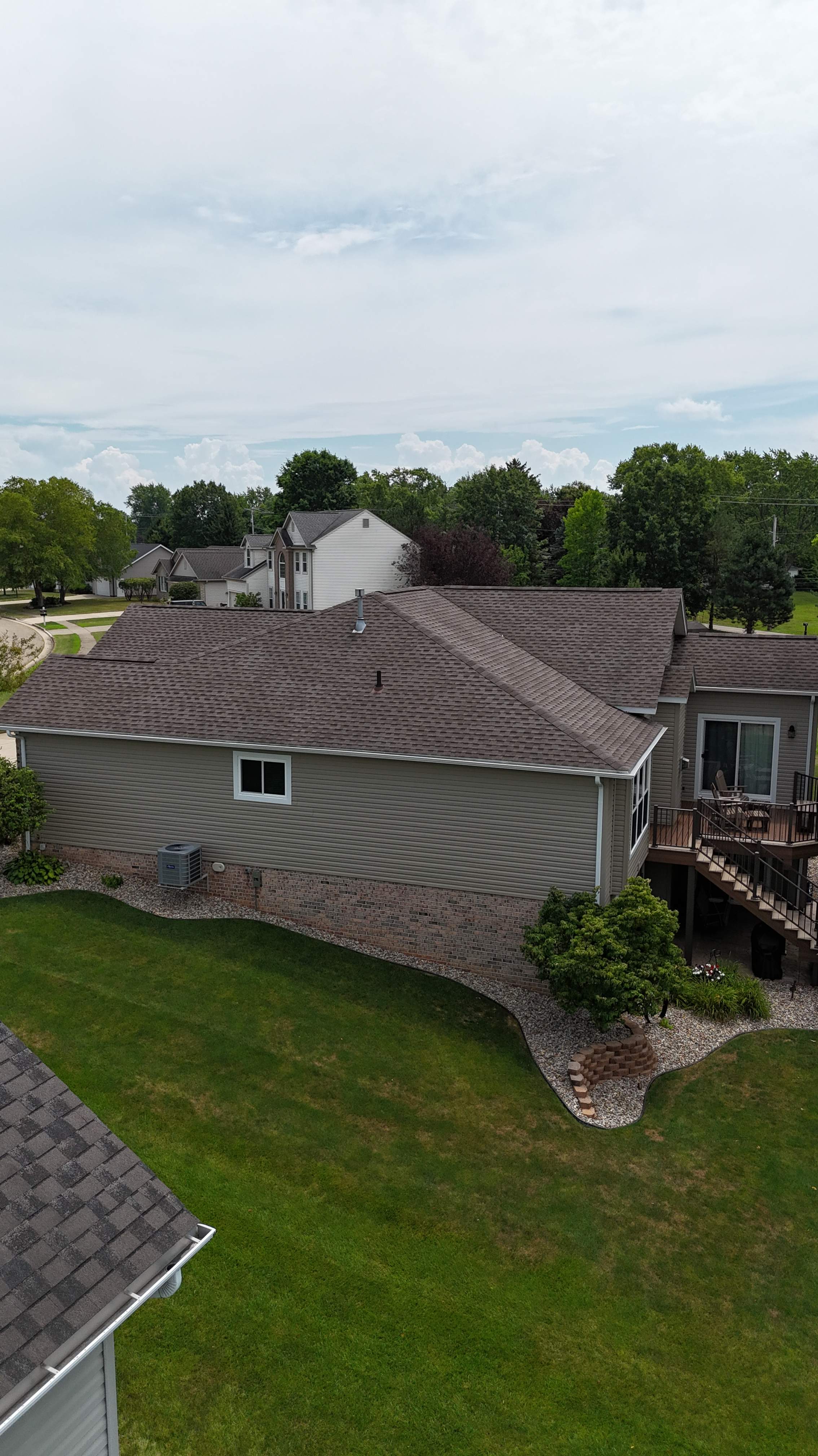 Louisville Ohio Siding and Decking Installation by Pine Ridge Roofing LLC