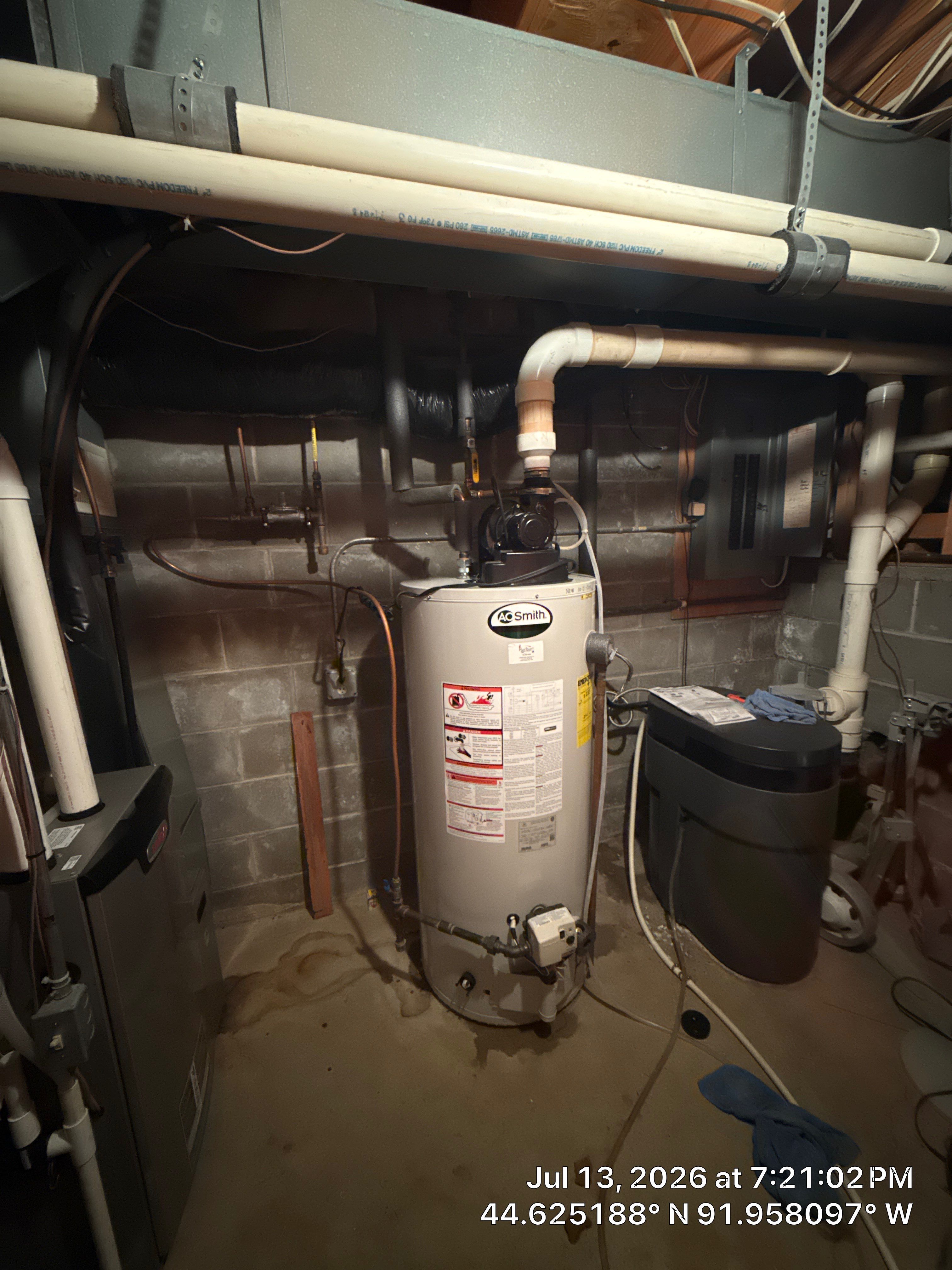 High-Efficiency Tankless Water Heater in Durand by Gunderson Plumbing & Concrete LLC