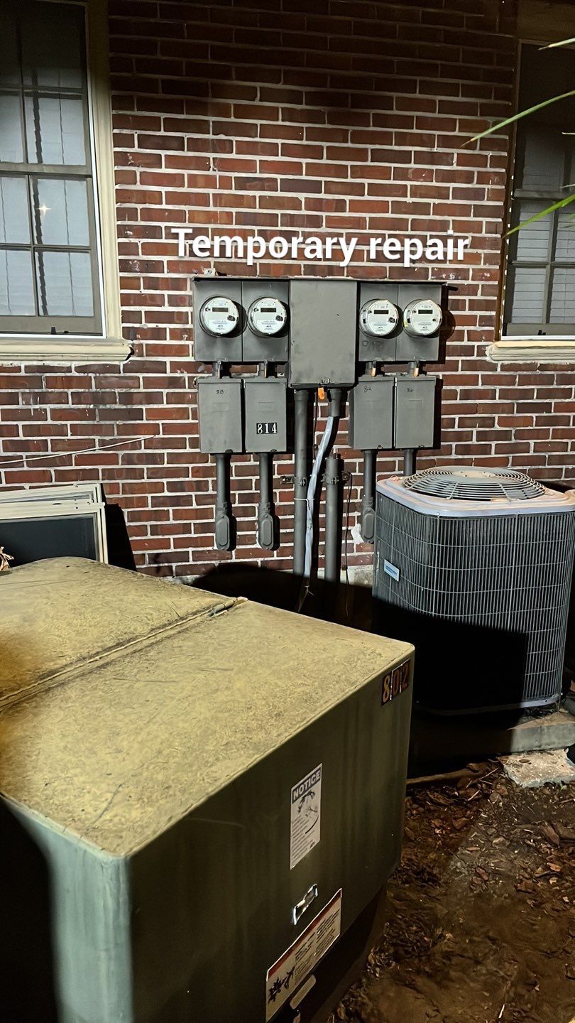 4 Gang Meter Center Replacement by JaxPowerPro