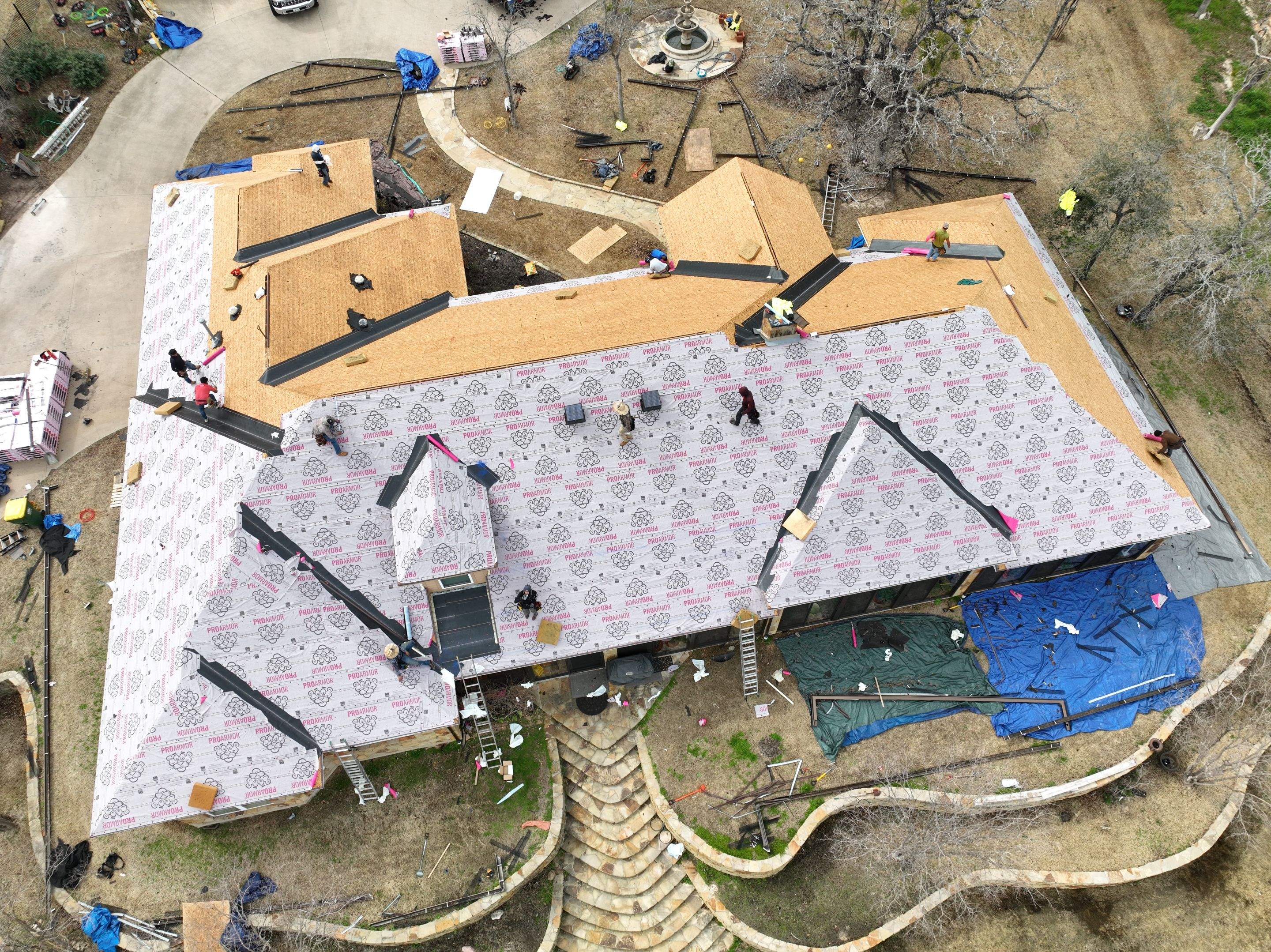 Residential Roofing Installation using Owens Corning Duration by Becker Roofing and Exteriors