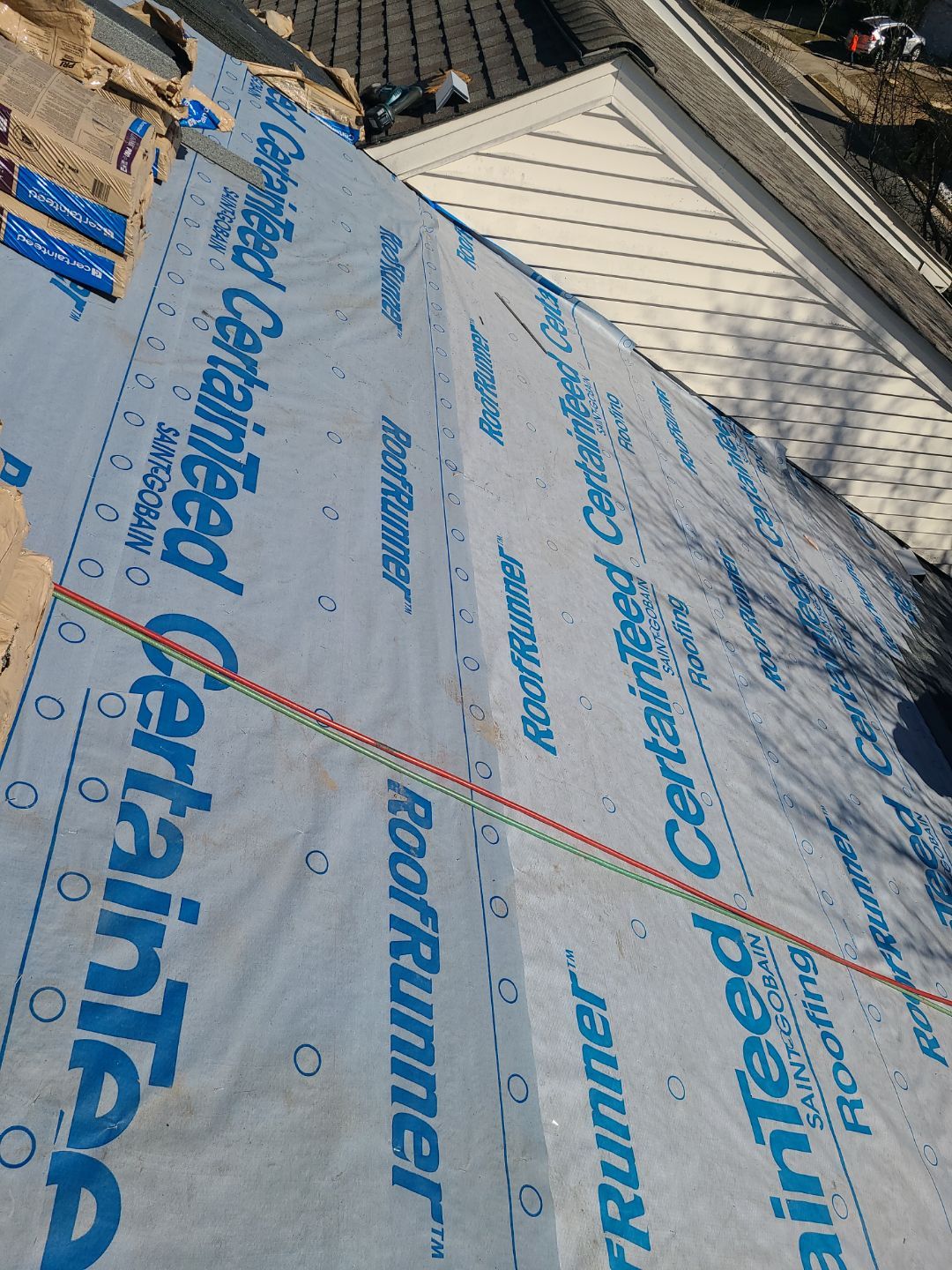 Burke: Residential Roof Replacement with CertainTeed Landmark Pro in Max Def Moire Black by RM Banning, Inc.