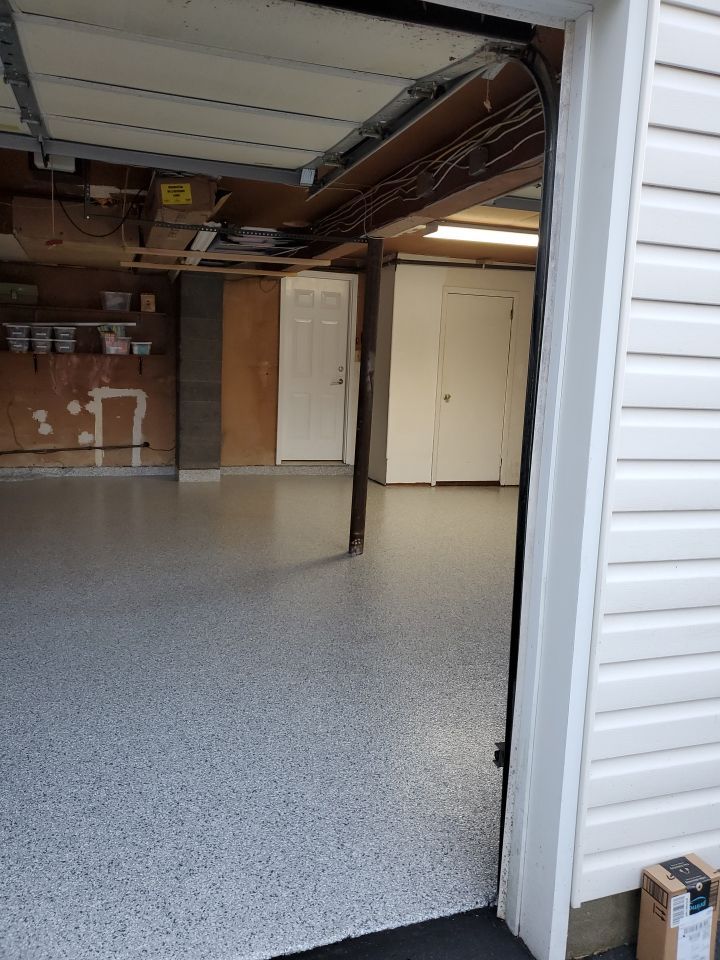 Garage Floor Coating in Mt. Everest by Spectrum Painting, LLC