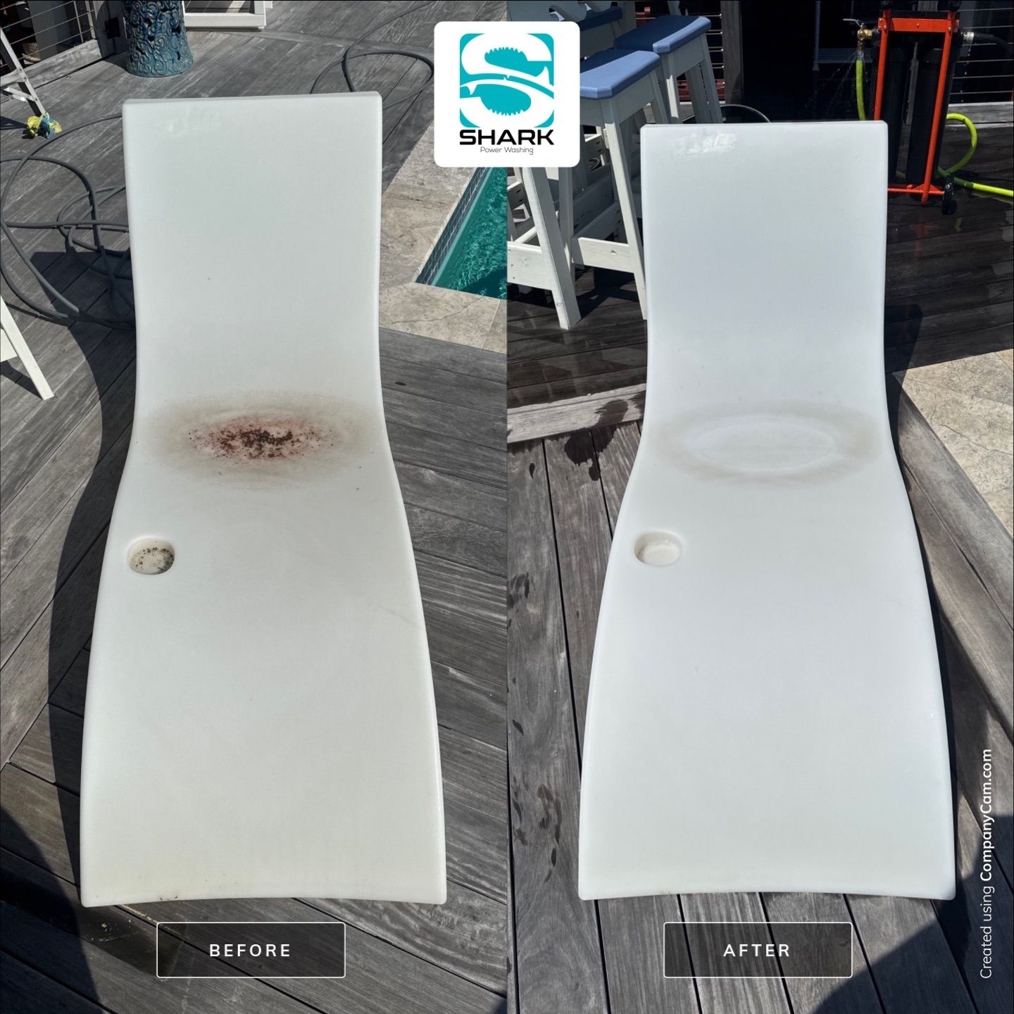 Project in Kure Beach by Shark Power Washing