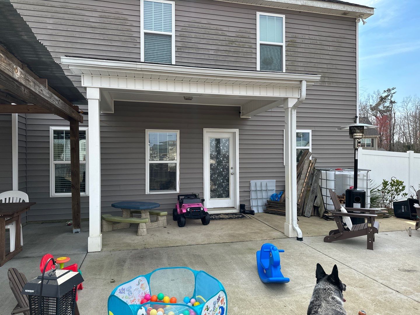 Build porch by American Roofing NC