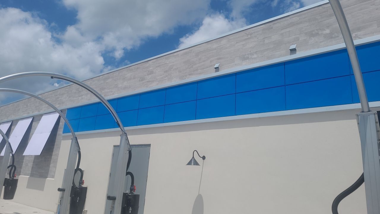 Pylon Sign and Channel Letters for Waters Car Wash by SignCrafters