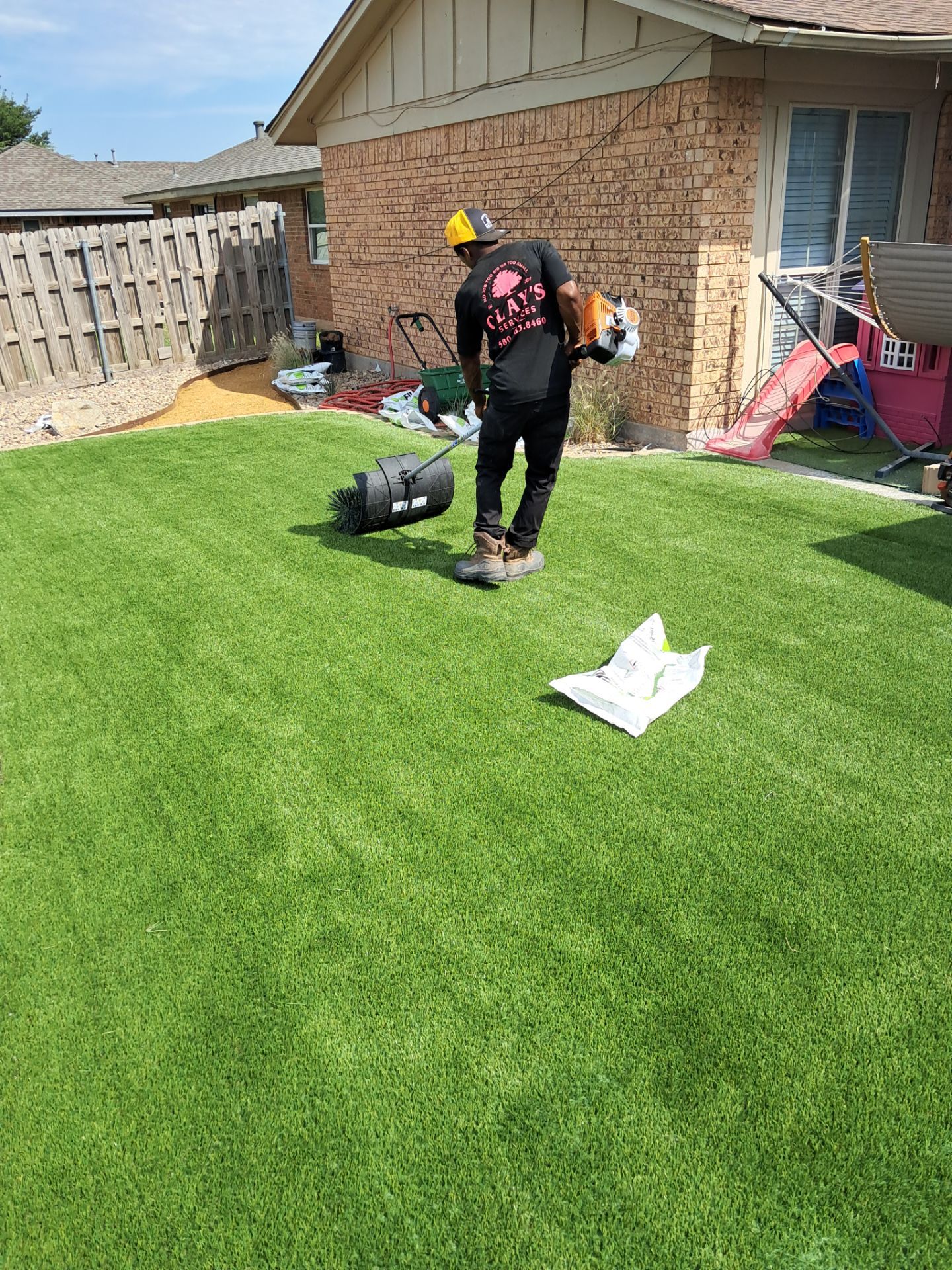 Turf Installation by Clays Services Inc