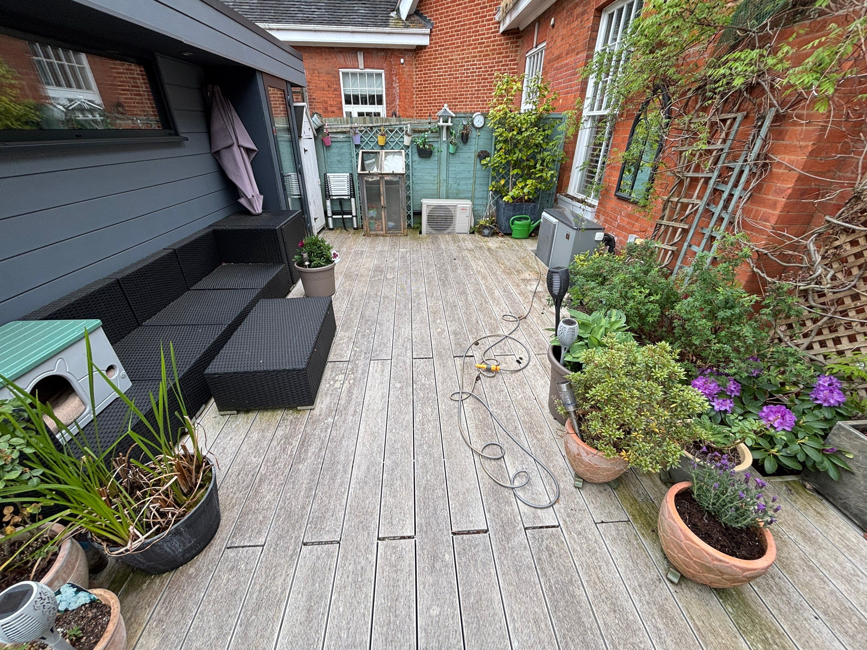 Composite Decking Clean Epsom by Ges Exterior Cleaning ltd
