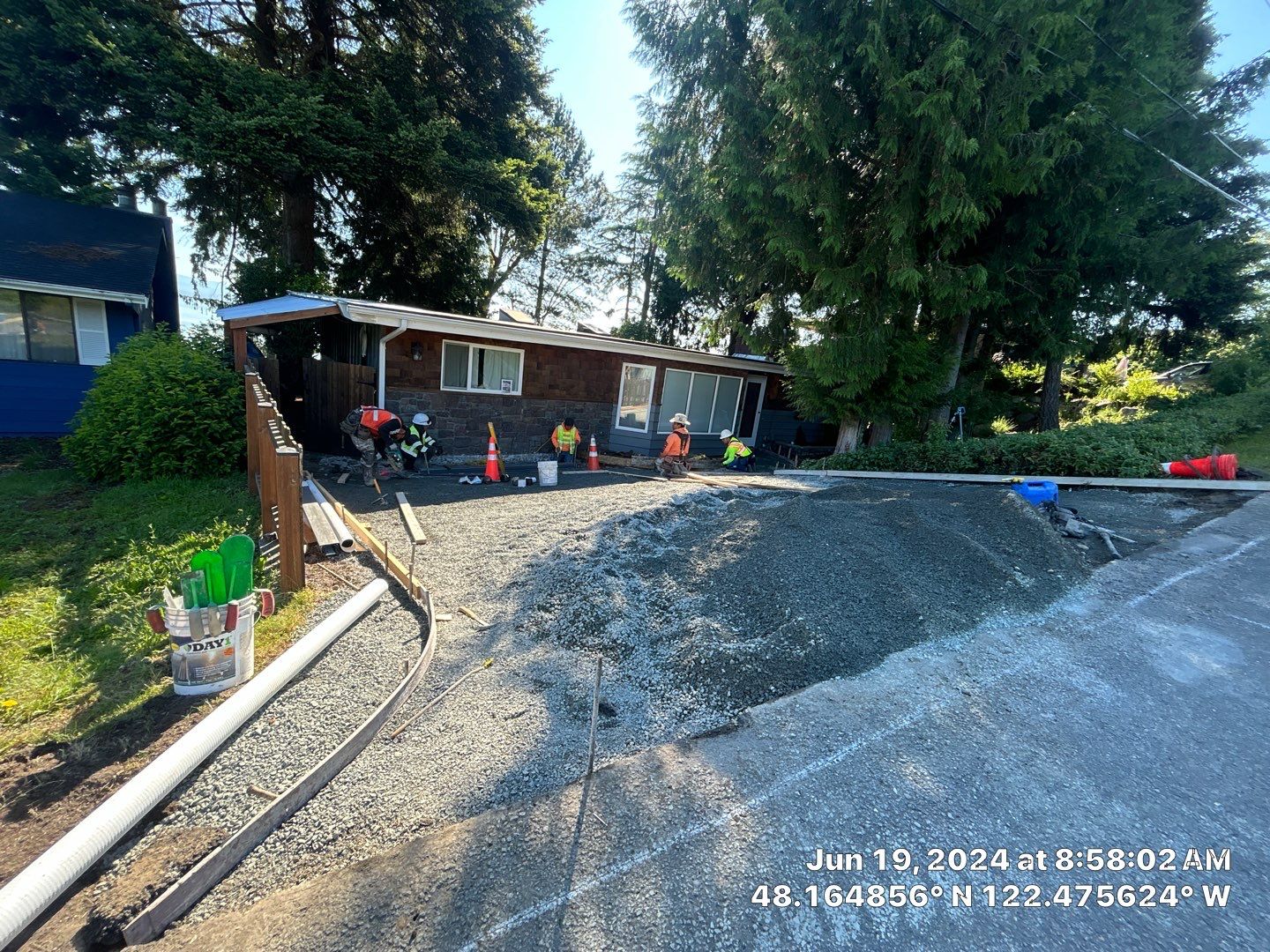 Gerry | Concrete Driveway & Walkway by Jireh Asphalt & Concrete Inc 