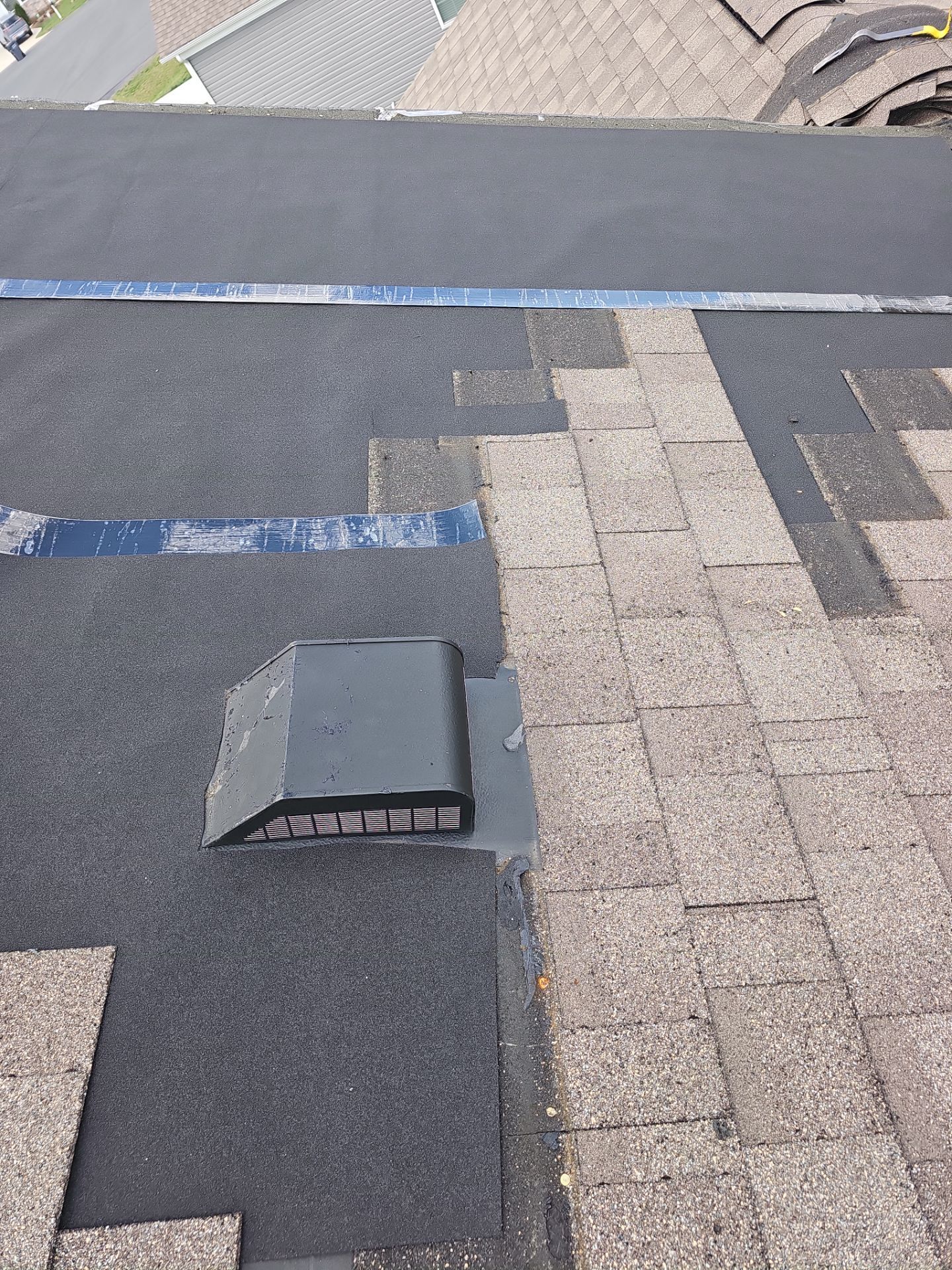 Roof Repair - Vents and Improper Nailing by Winchester Roofing