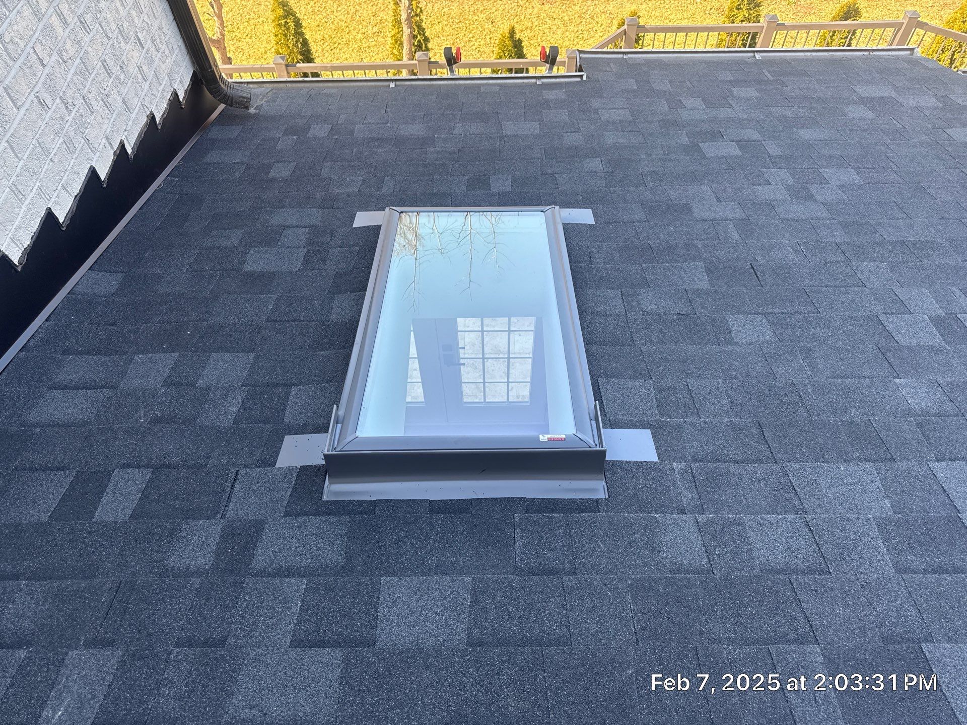 Charlotte, NC Architectural Shingle Roof Replacement and Velux Skylight Installation by Merritt Roofing LLC