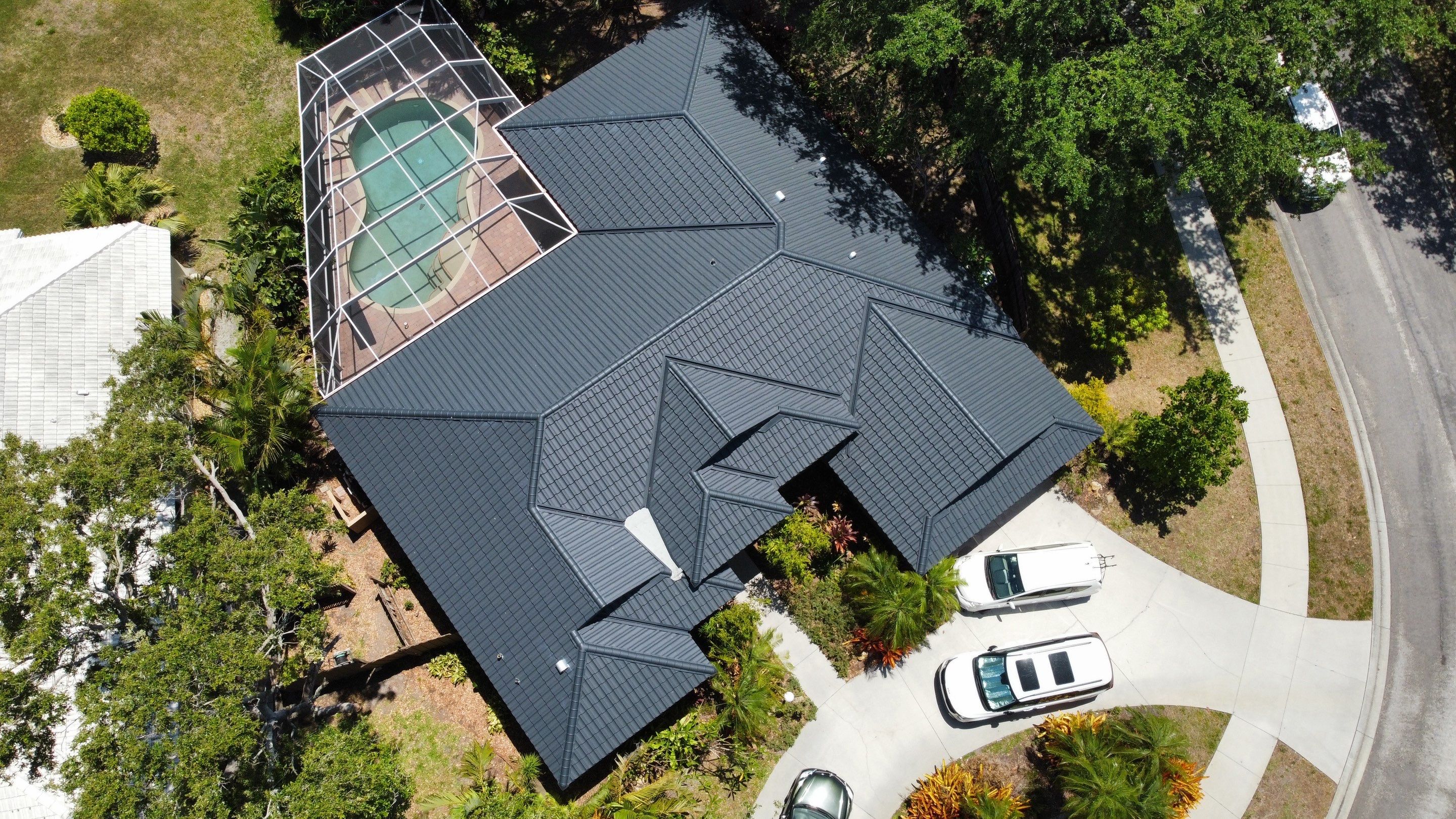 Roof Replacement in Sarasota, FL. by Steadfast Roofing 