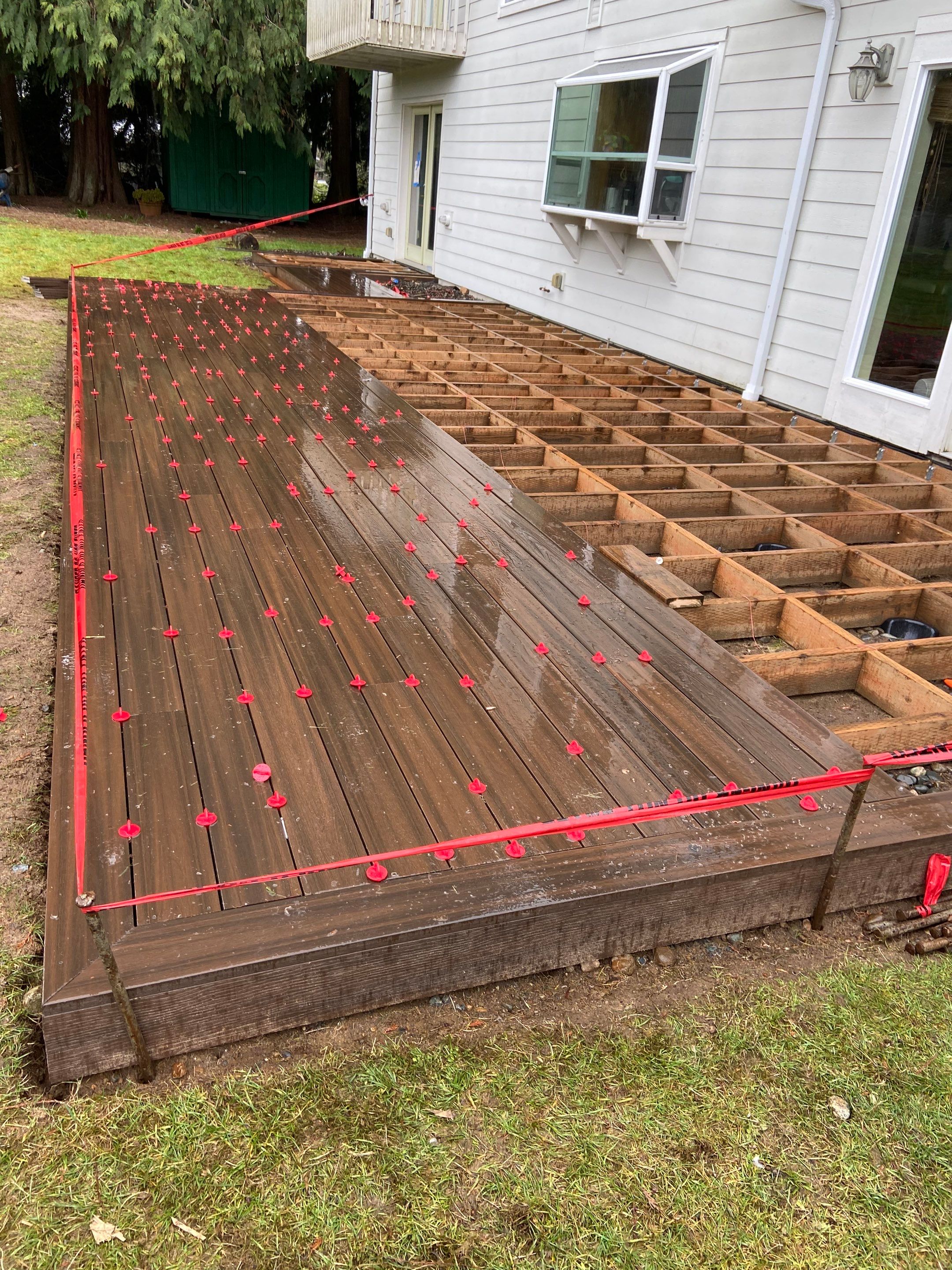 Daniel | Back Deck Installation  by Jireh Asphalt & Concrete Inc 