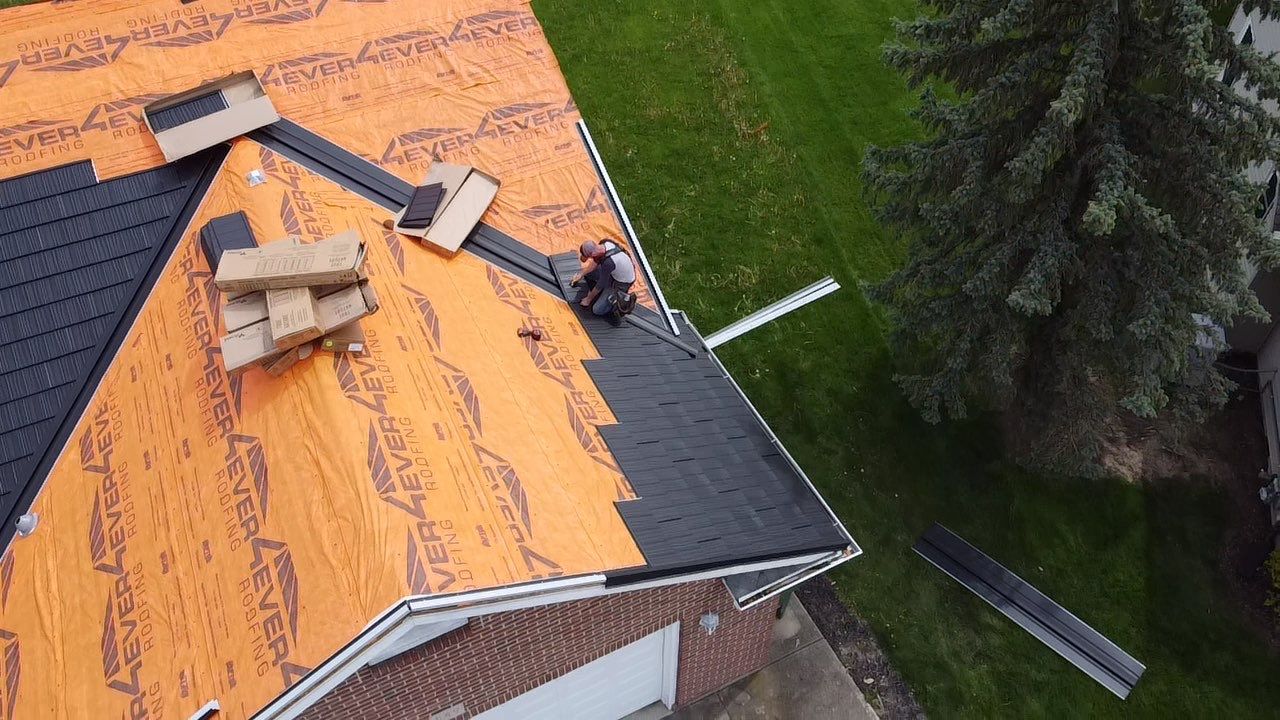 Metal Shingle Shake Roof Installation – Sidney, Ohio by 4Ever Metal Roofing