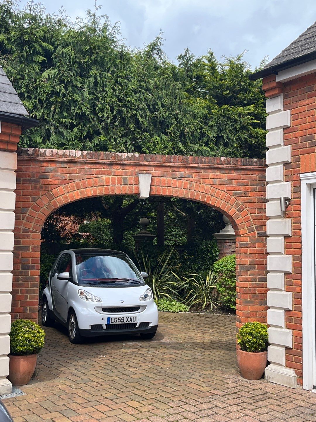 Driveway and stonework cleaning. using honda 21 ltr/min by Ges Exterior Cleaning ltd
