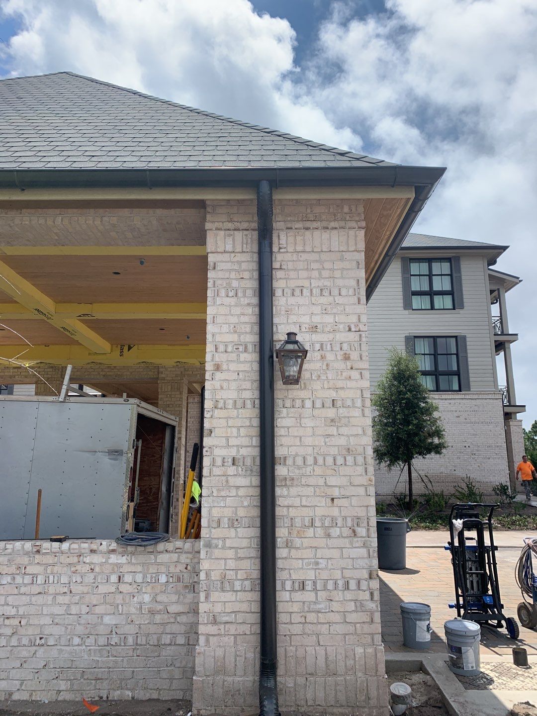 Half-Round Gutters for Coastal Homes in Panama City Beach FL by Gutter Professors