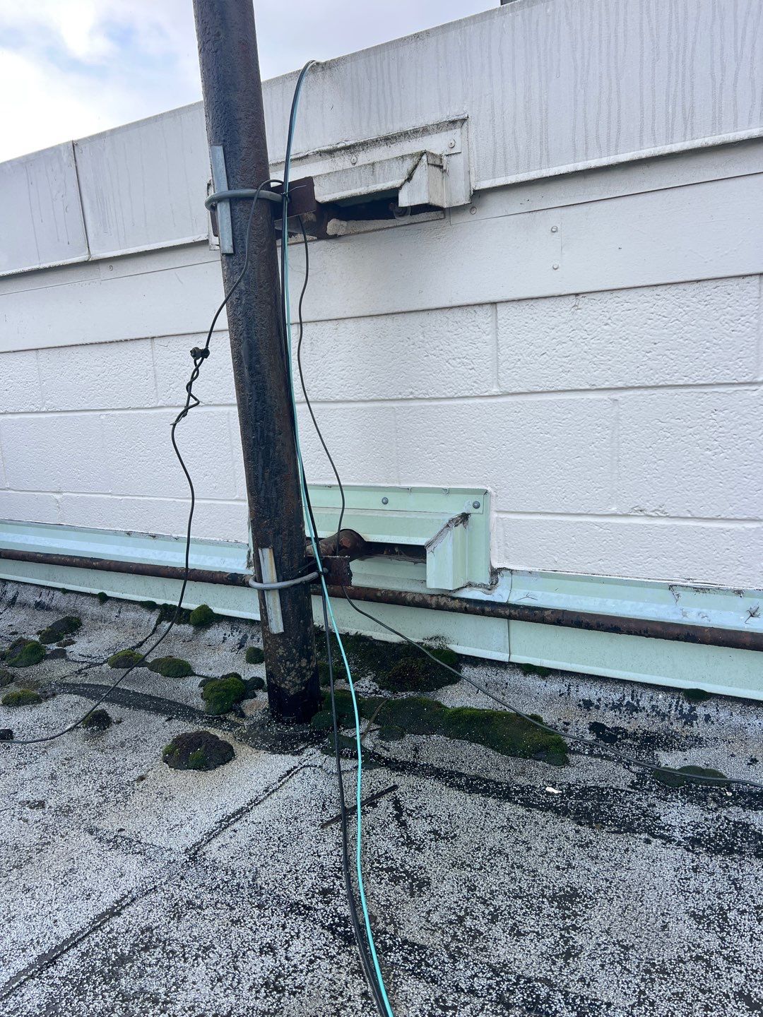 Commercial Flat Roof Installation using GAF 60Mil TPO  by Orezona Building & Roofing Company, Inc.