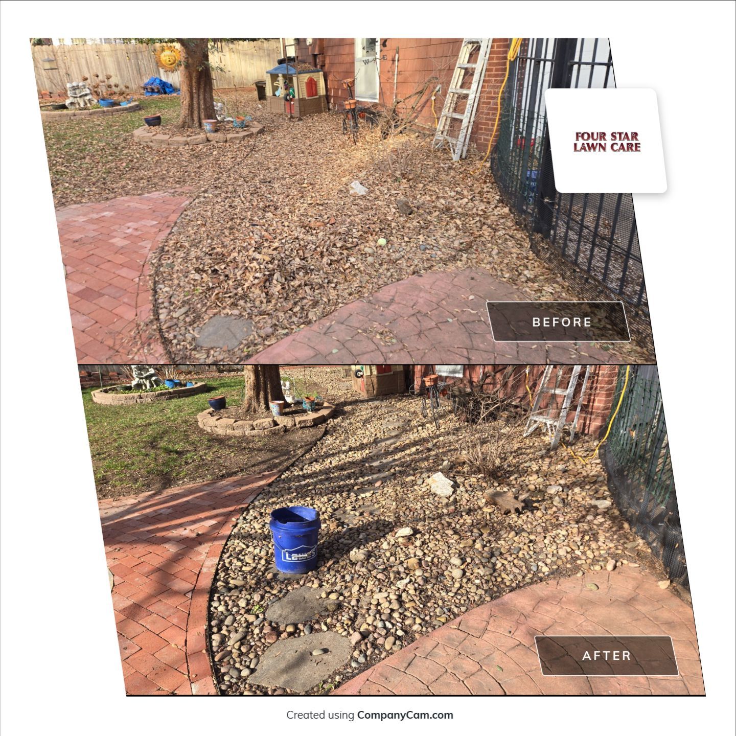 Project in Wichita by Four Star Lawn Care