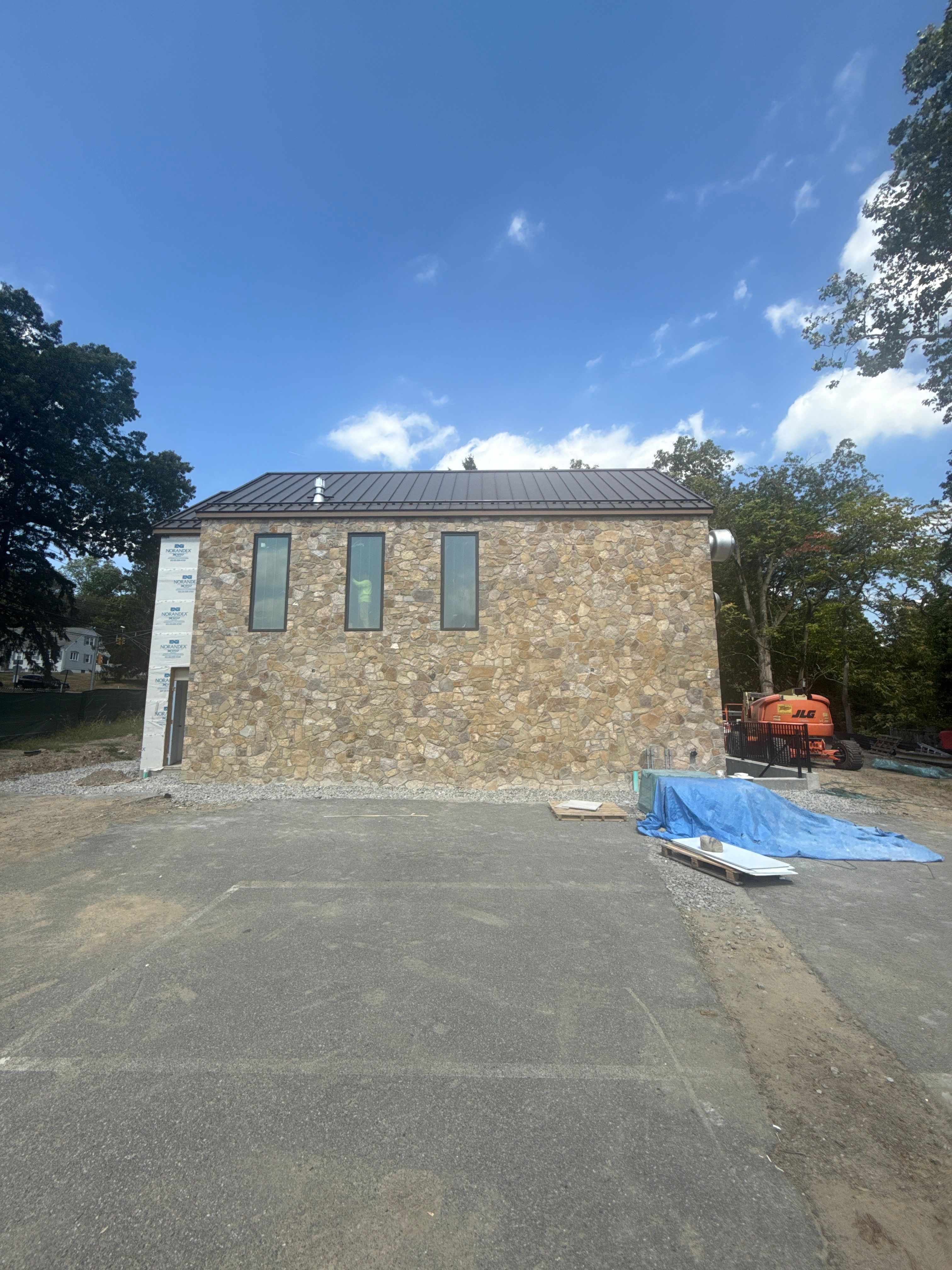 Restaurant  patio by High Sierra Landscape Contractors Inc.