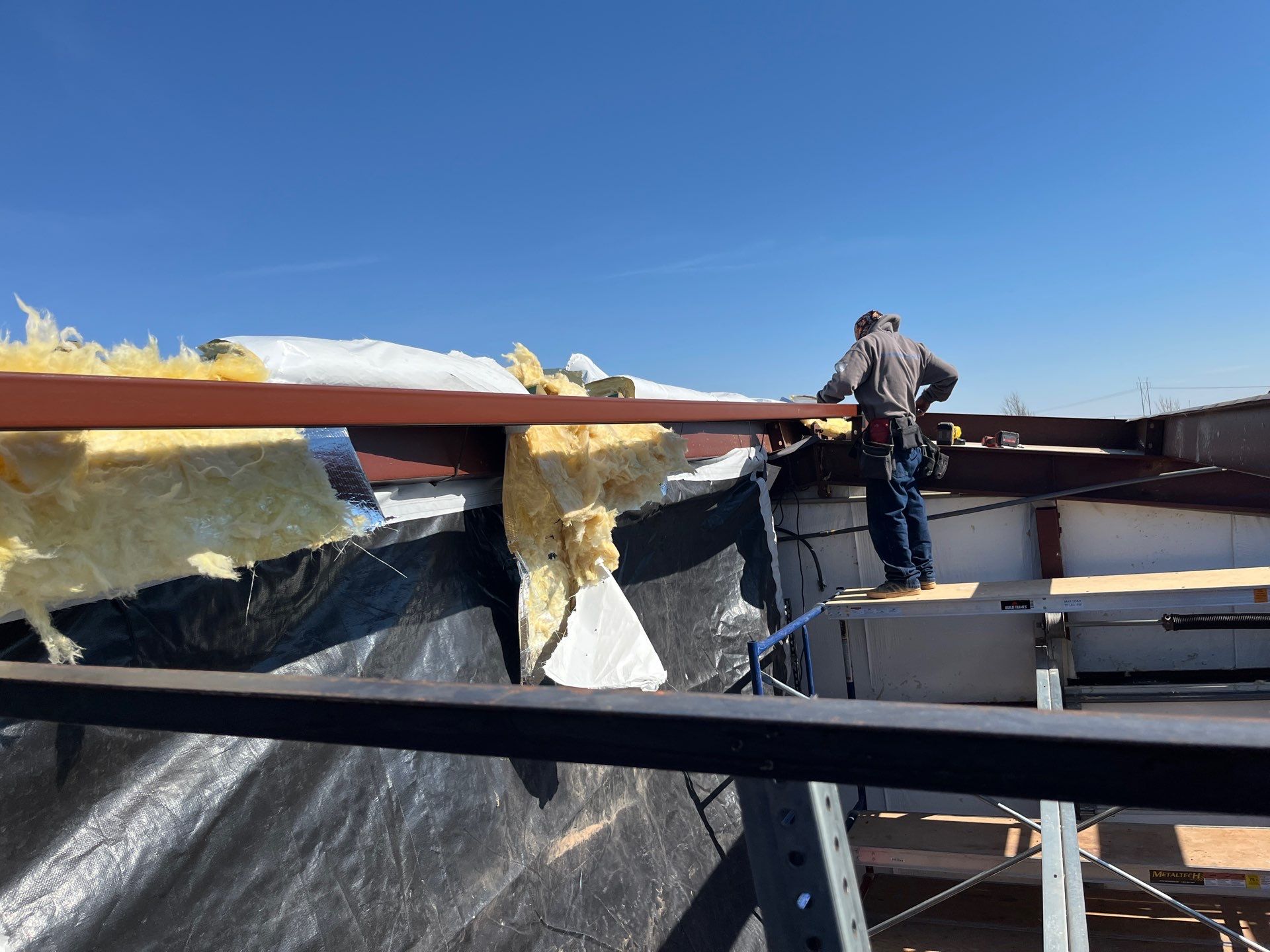 Metal Roof & Building Project in El Reno by Z Construction & Roofing, LLC