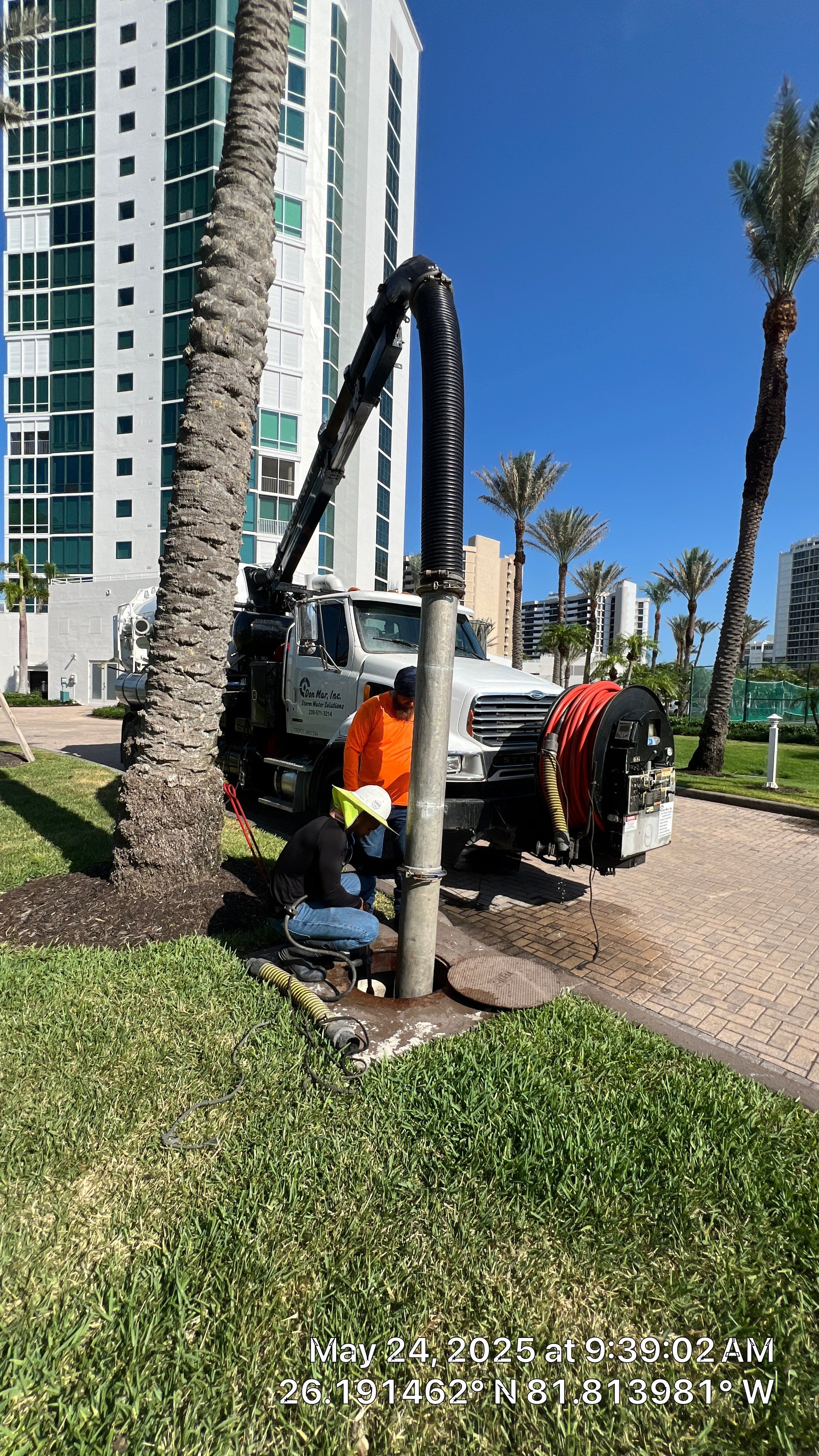 Gulfshore Condo Stormwater System Maintenance by Don Mar, Inc. Storm Water Solutions