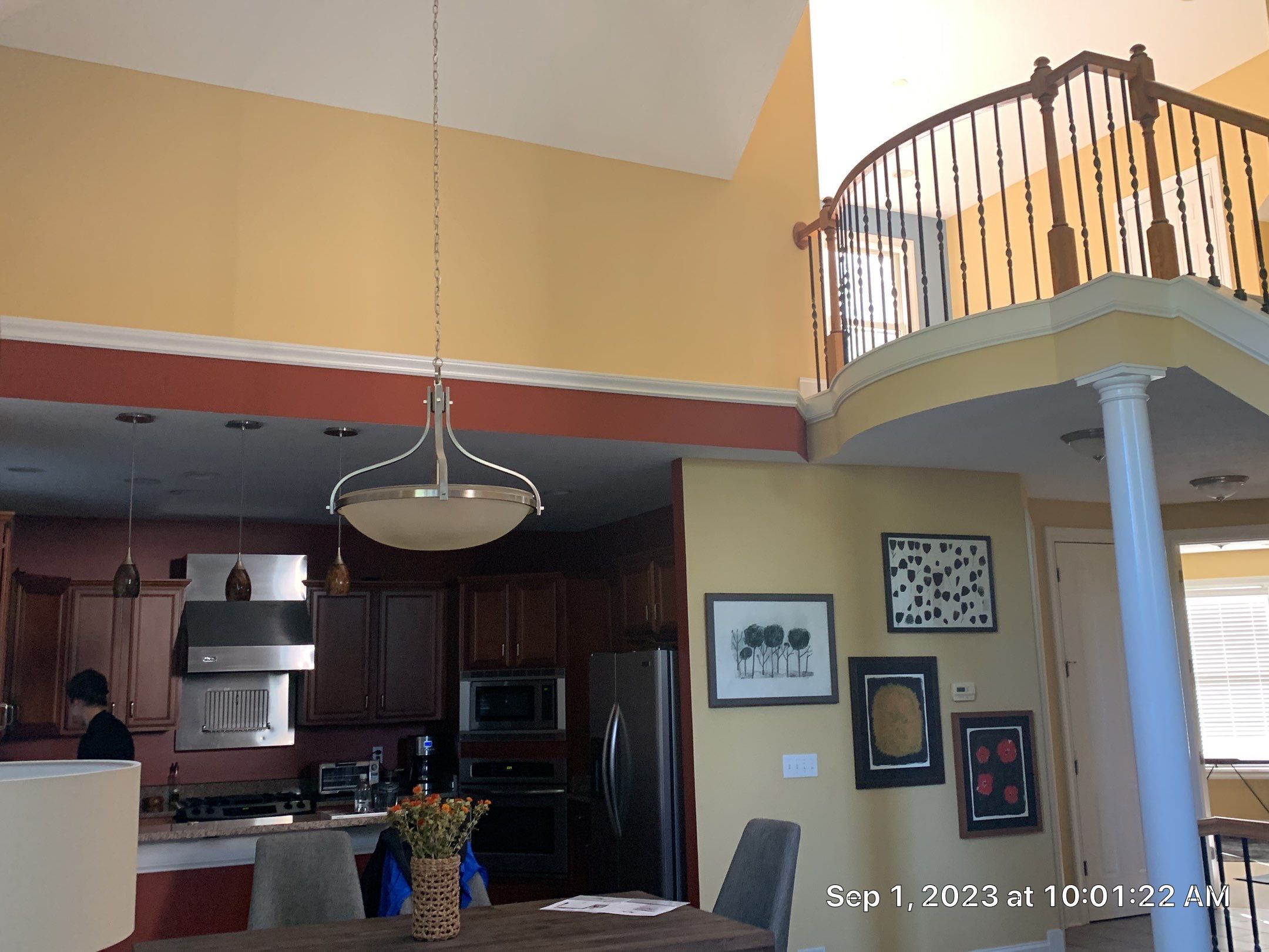Orange Town Home by Best Buy Painting 
