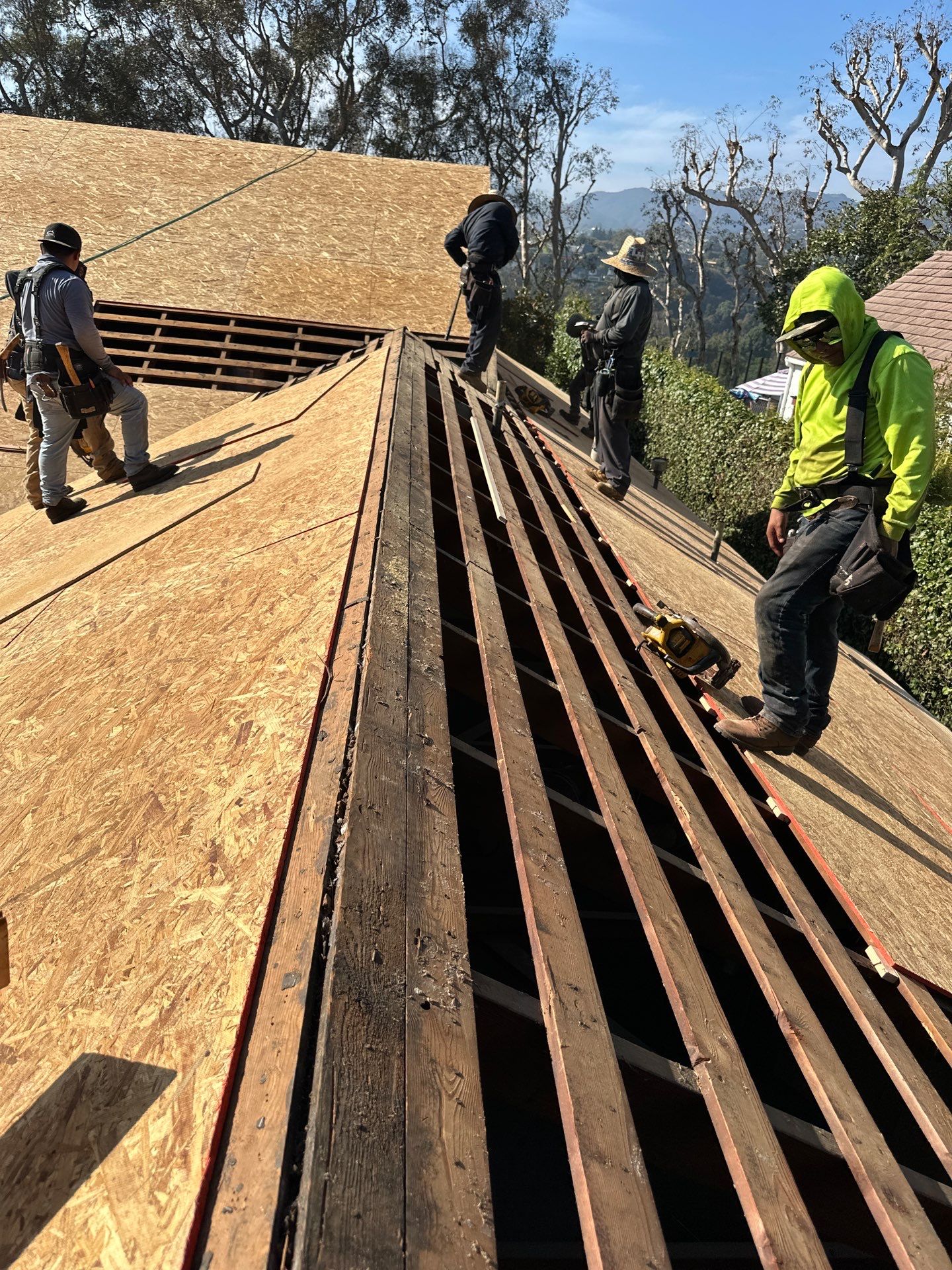 Residential Roofing Installation using Presidential Shingles by Hull Brothers Roofing