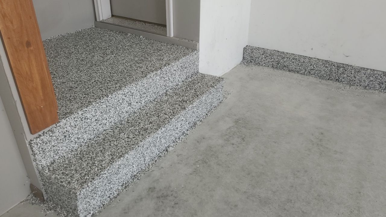 Garage using Domino  by Select Painting, Coatings & Garage Cabinets