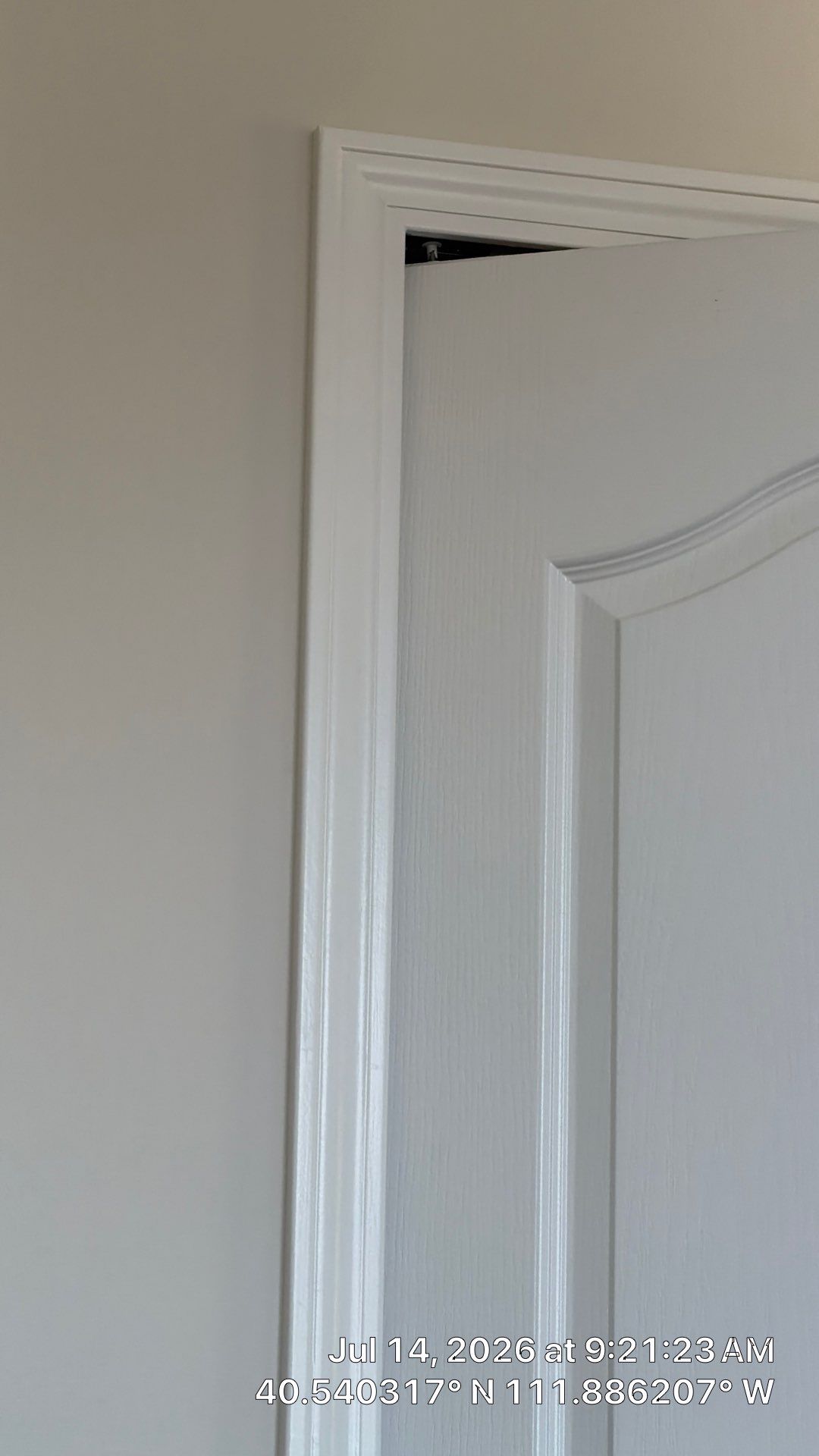 Residential Interior Door Installation and Finishing in Draper by CompanyCam Sales Demo
