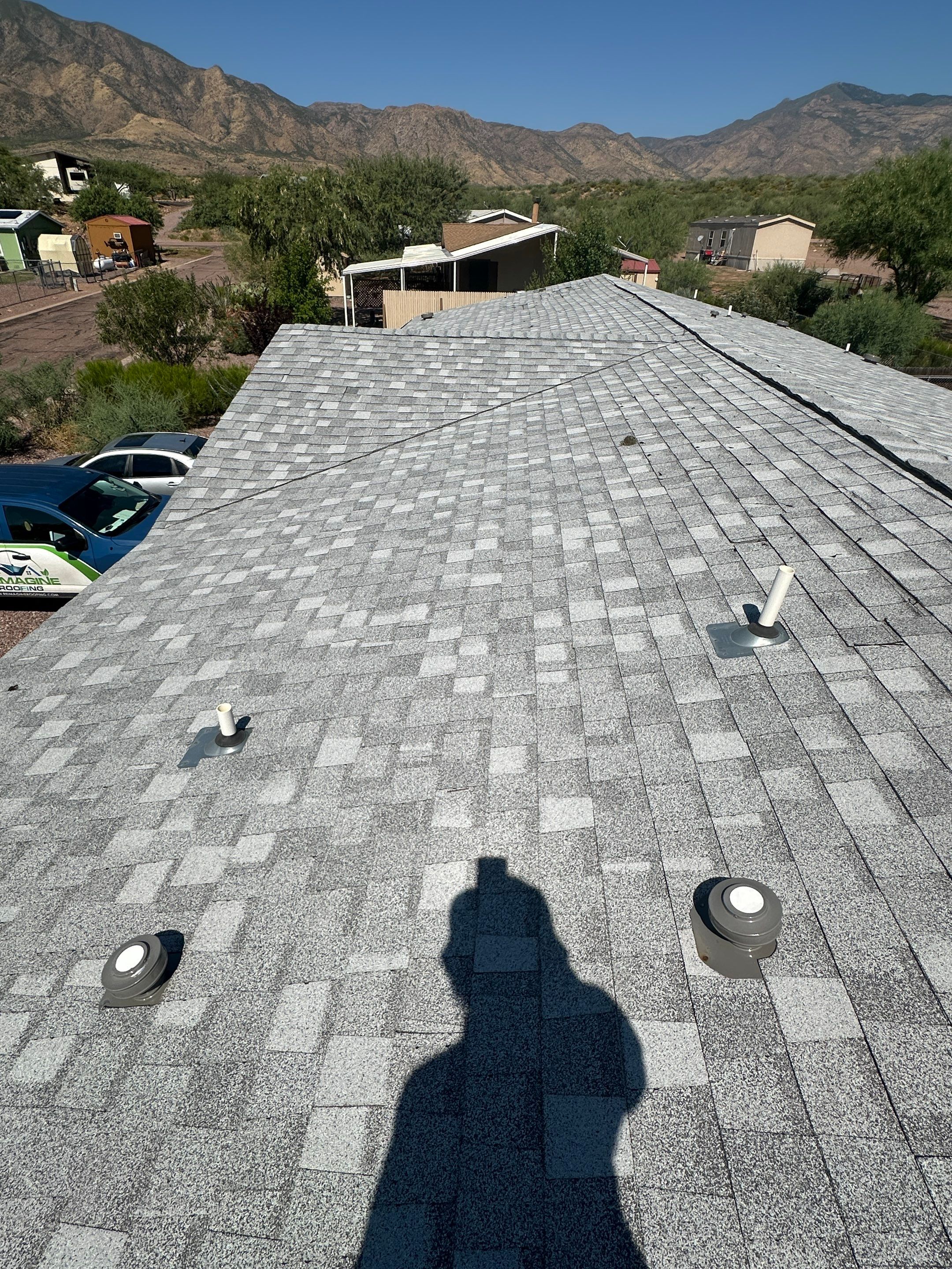 Pewter Gray Shingles by Reimagine Roofing