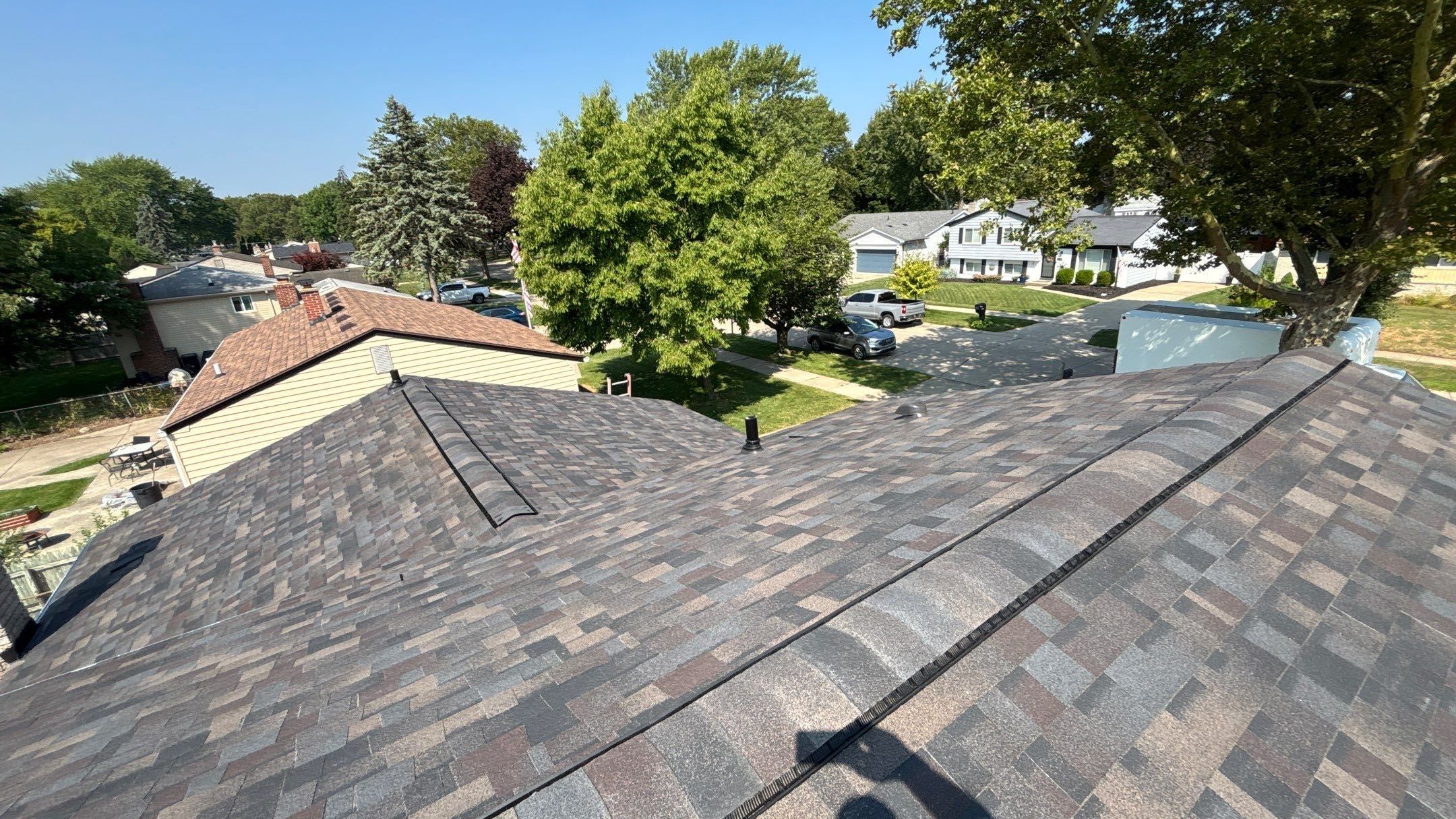 Roof Replacement using Owen Black Sable by 180 Contractors