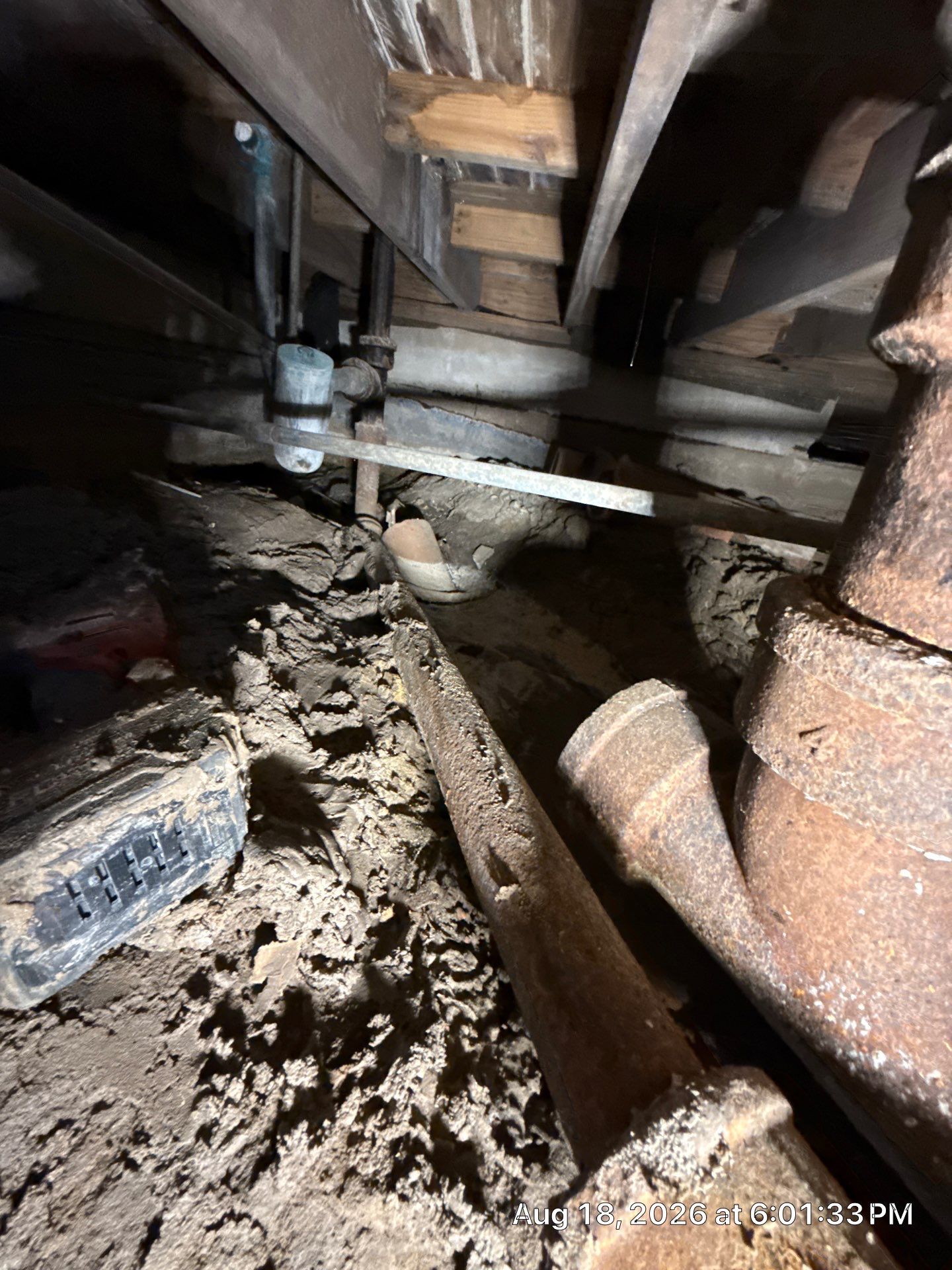 Crawlspace Cast-Iron Pipe Replacement and Plumbing Updates in College Station by 4L Contracting LLC