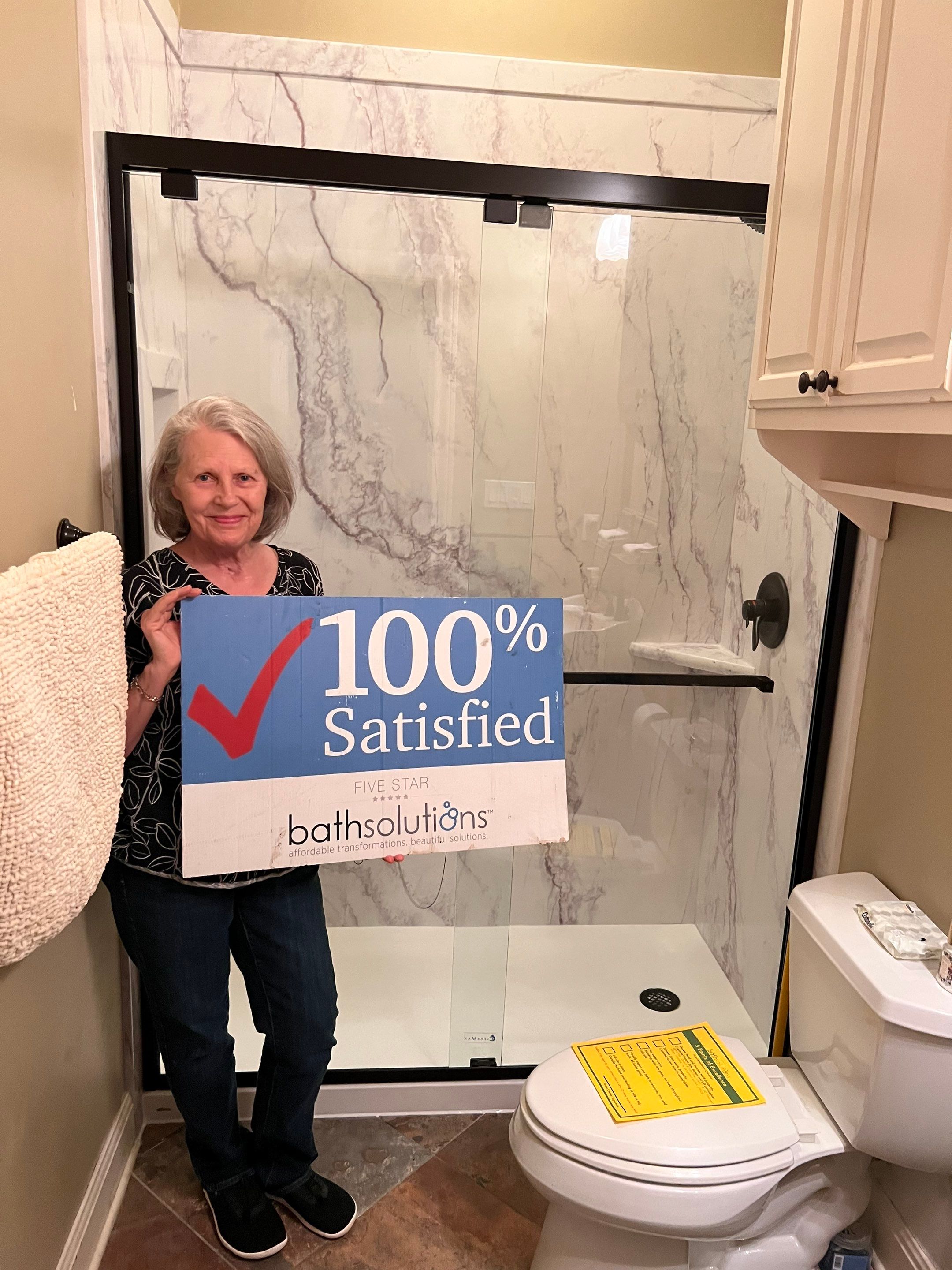 2 bathroom remodel in Elgin by Lane Lauritsen - The Hill Country, Texas