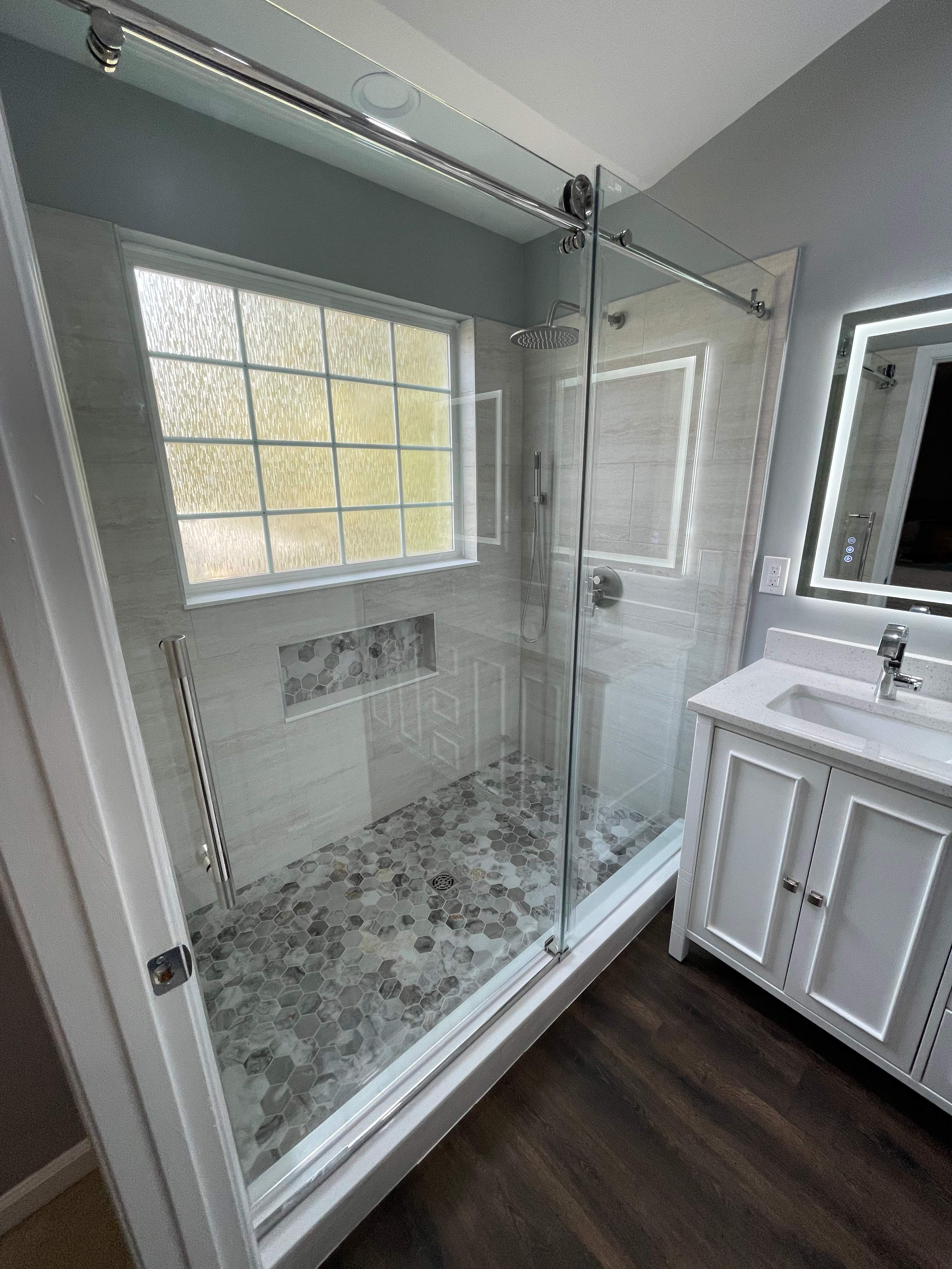 Master Bathroom Remodel - Laurel, MD by Remodel Now