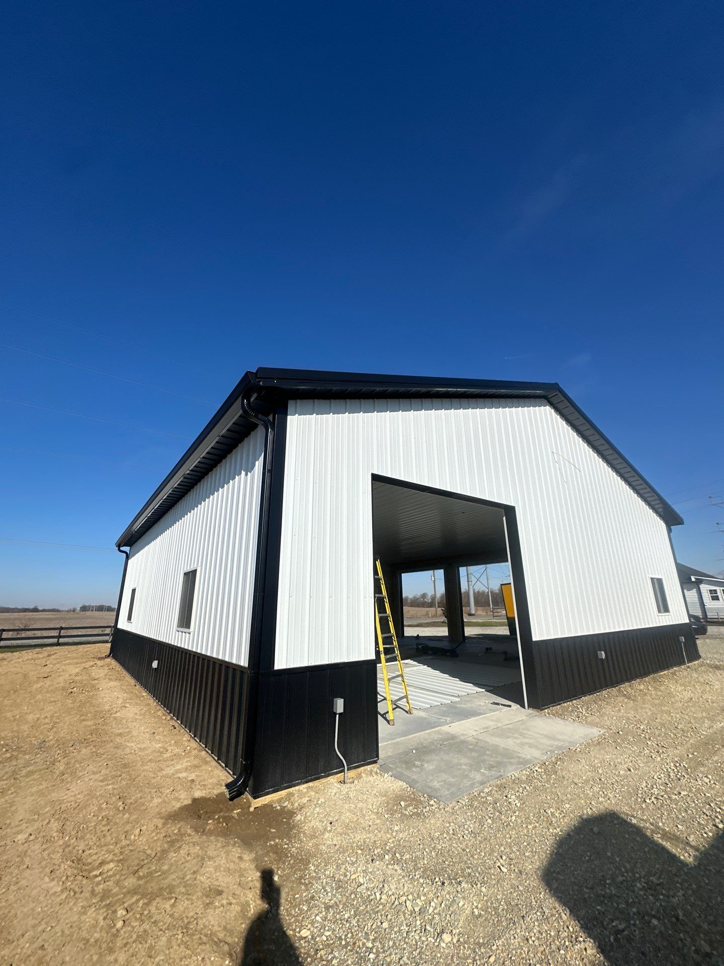 40'x40'x12' Garage by The Barn Builders 