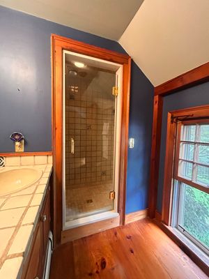 Shower Door using Tempered Shower Glass