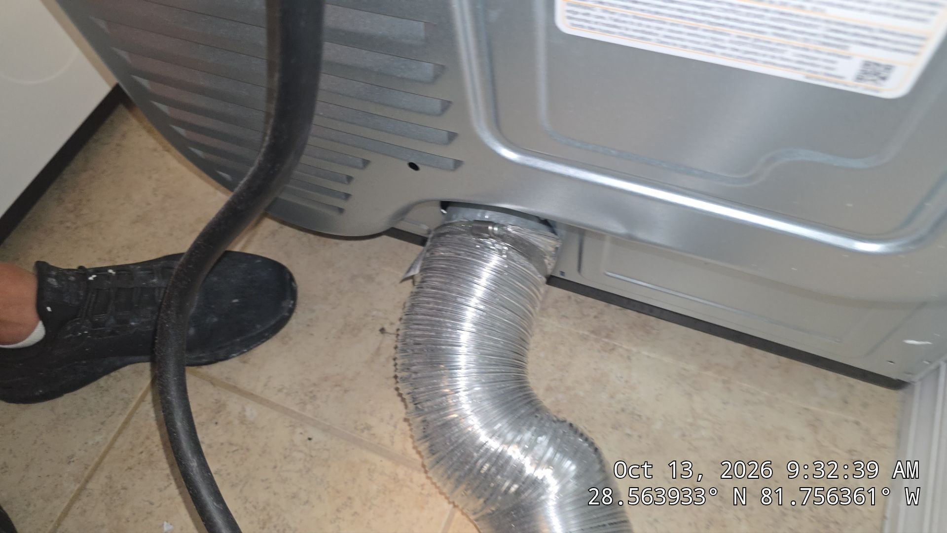 Dryer Vent Lint Removal and Connection Review — Clermont by Hygienic Air, Inc