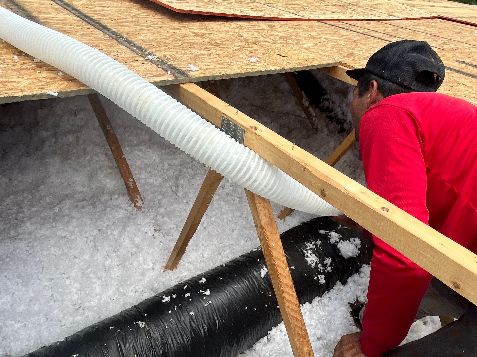 Residential Roofing Installation using Owen's Corning Duration (Lifetime) Shingles by Roof Repair Company