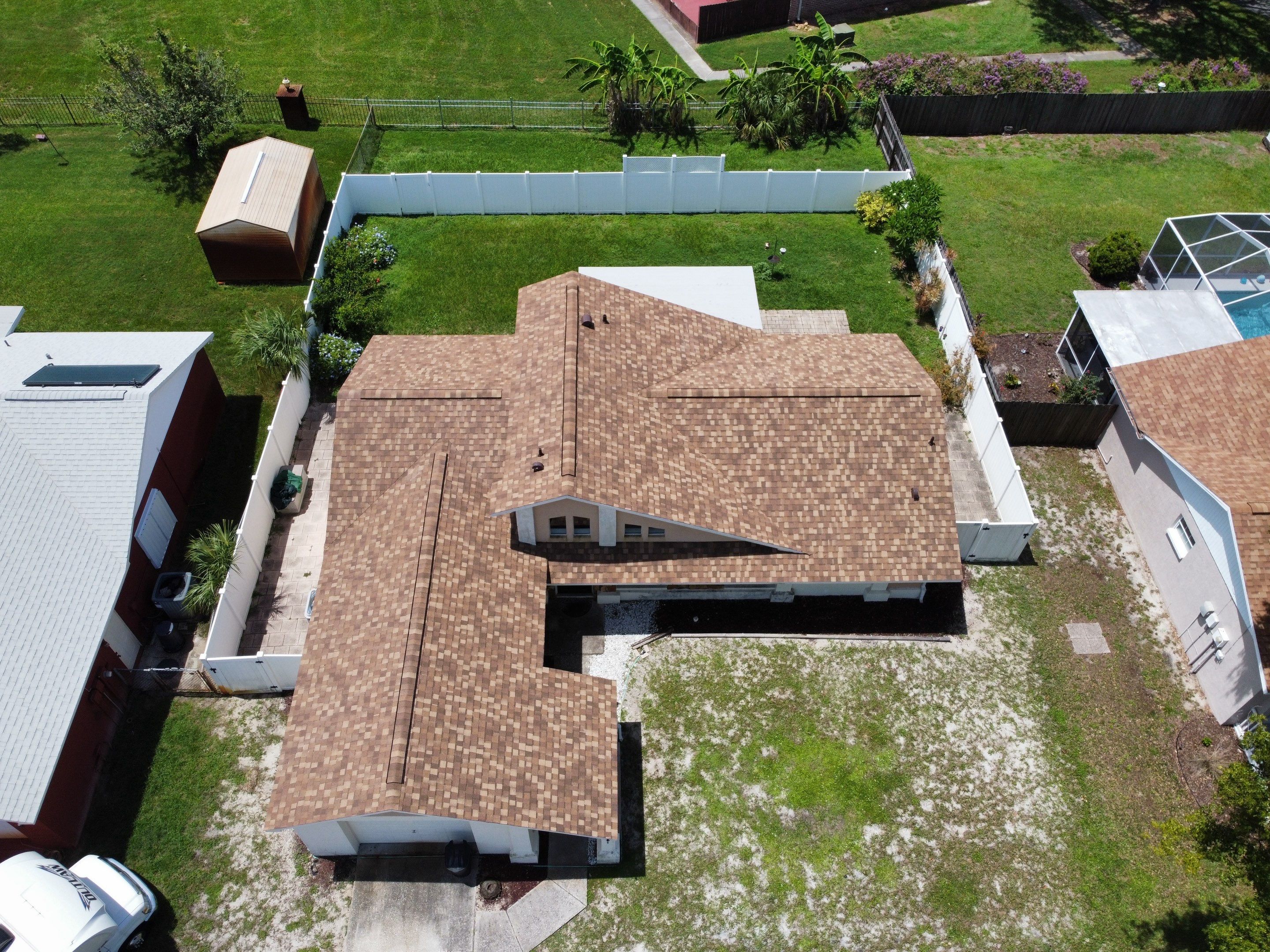 Roof Replacement in New Port Richey, FL. by Steadfast Roofing