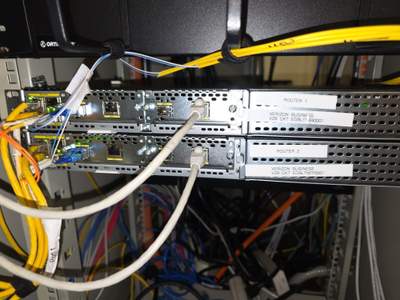 Structured cabling installation by CimaSolutions