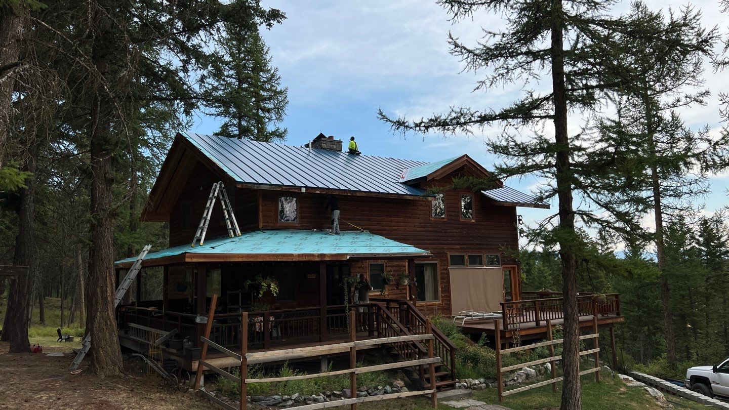 Snap Lock Standing Seam Metal  by Montana Roofing Solutions