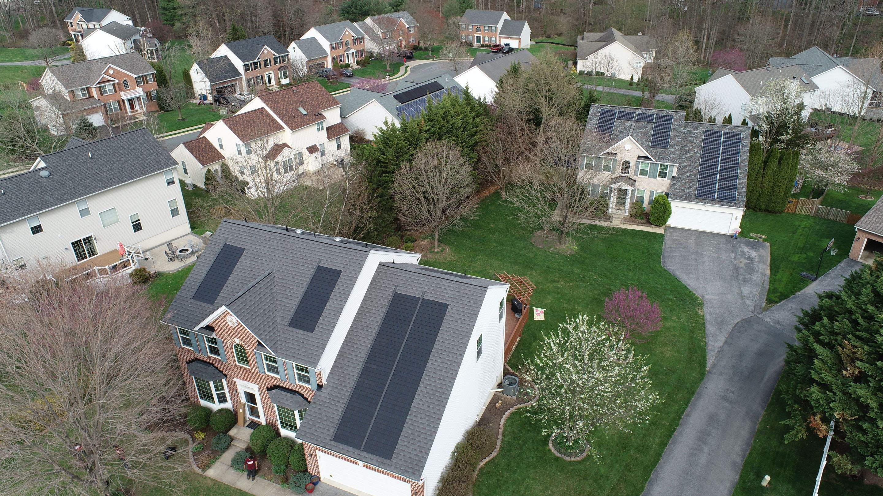 Solar Roof Replacement using GAF Timberline Solar Shingles by American Home Contractors