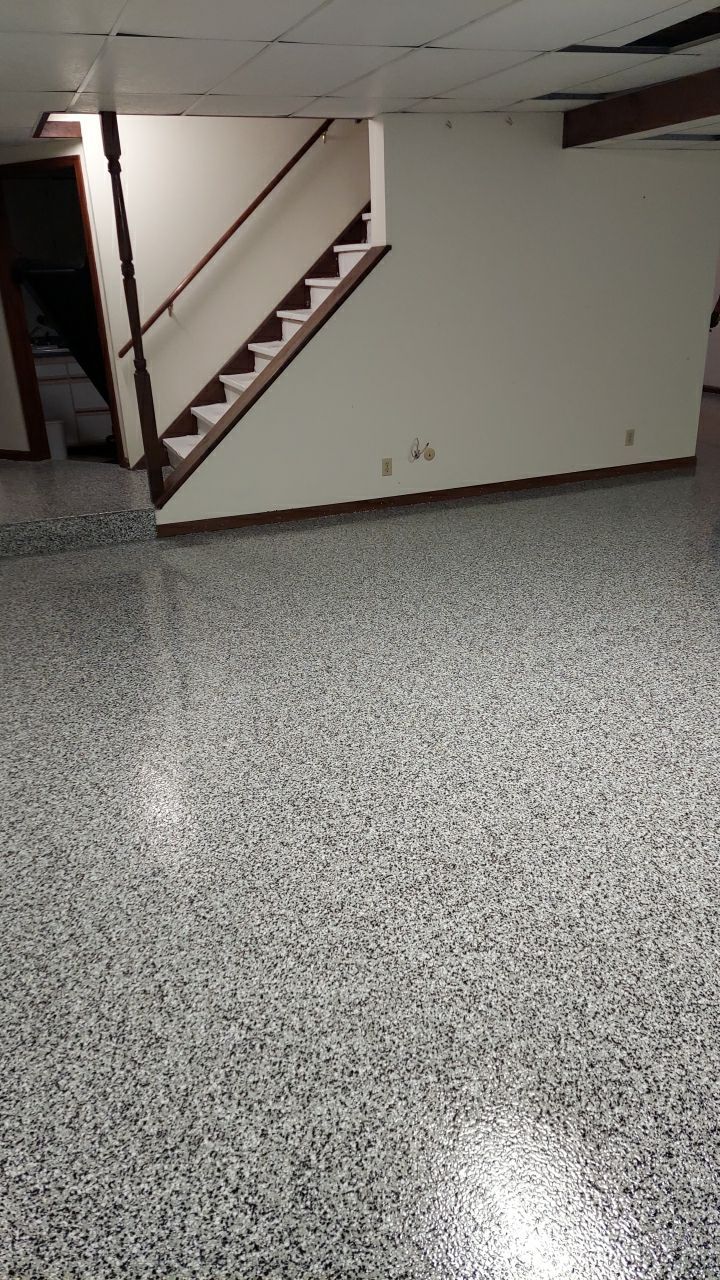 Basement in Domino - Girard, OH by Alexander Concrete Coatings
