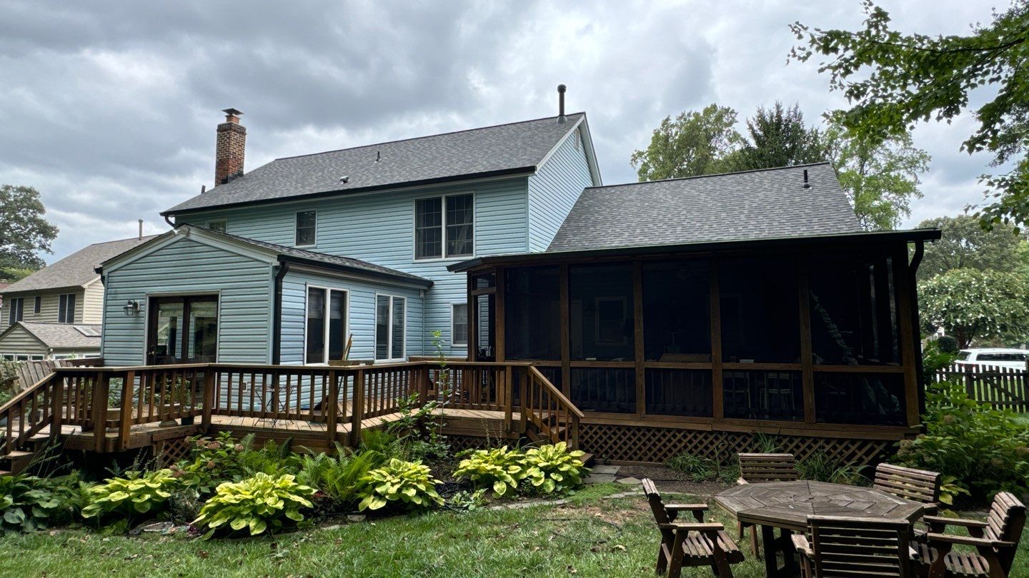 Burke: Residential Roof Replacement with CertainTeed Landmark Pro Designer Shingles in Max Def Driftwood by RM Banning, Inc.