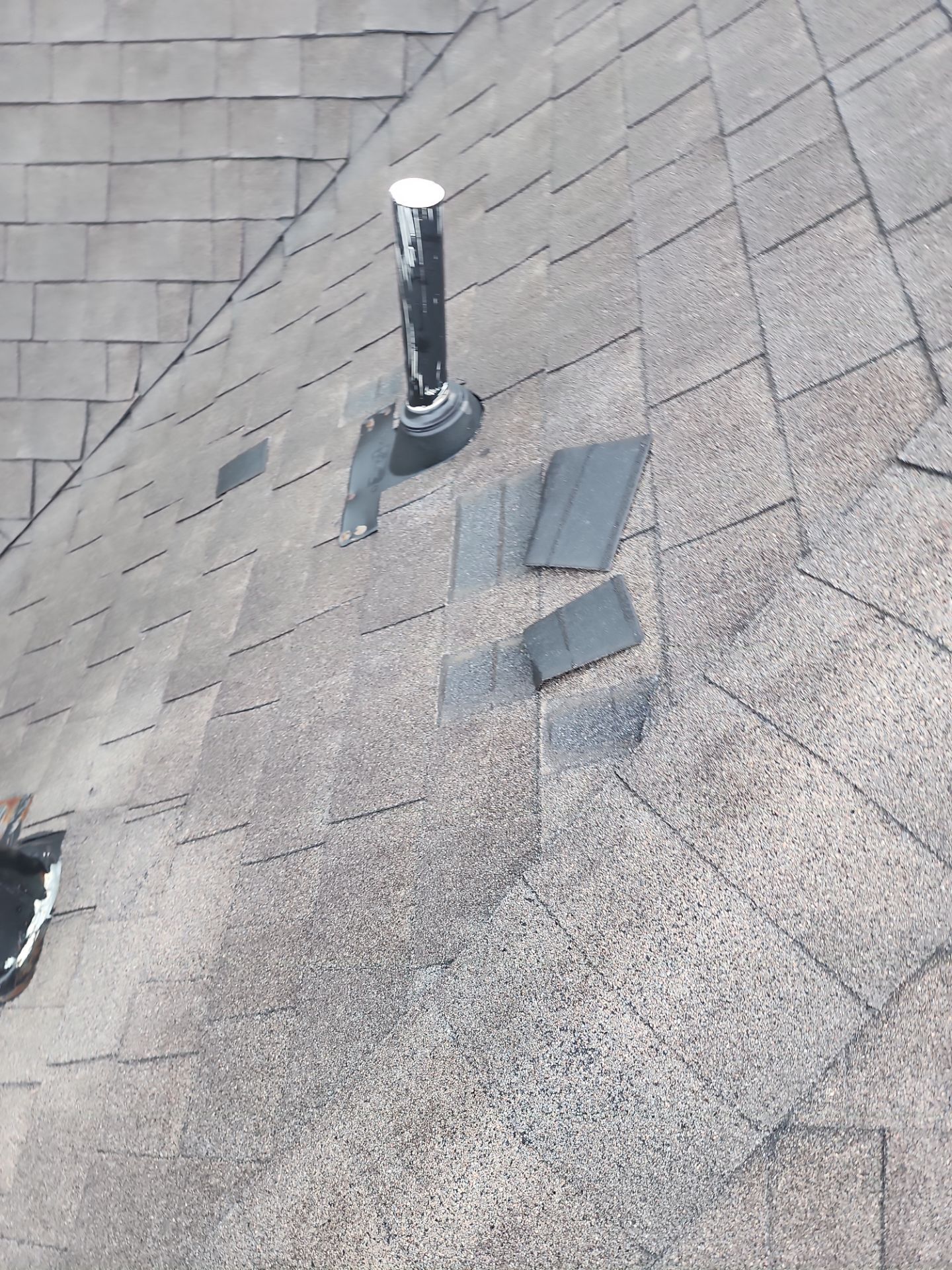 Hail Damage using Owen's Corning Duration (Lifetime) Shingles by Roof Repair Company